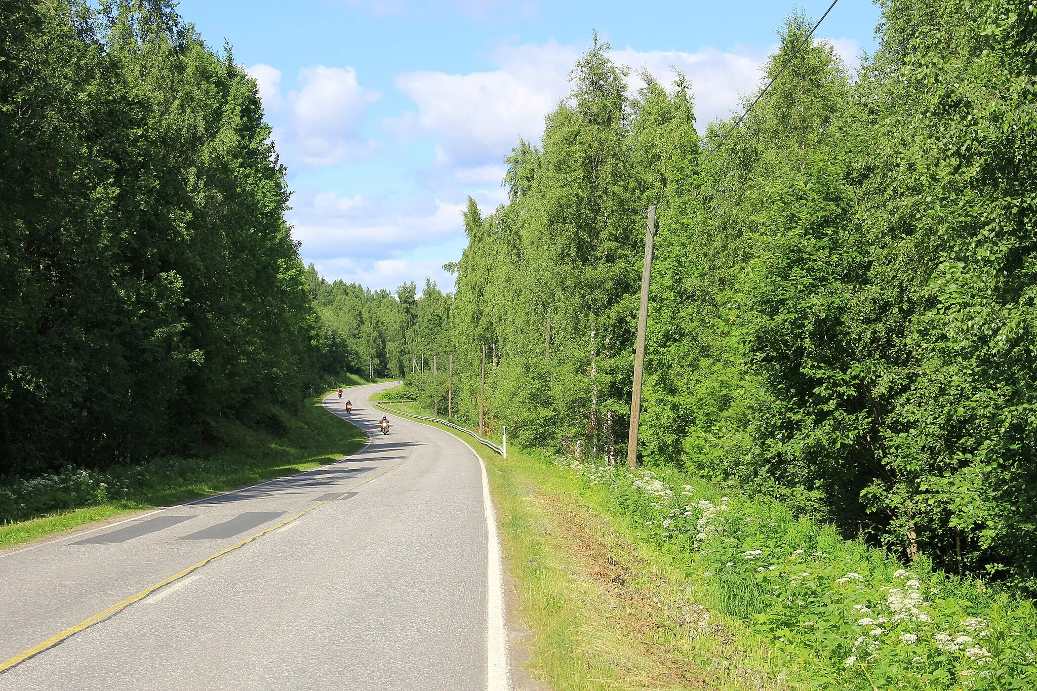 Photo showing: Regional road 471, Enonkoski, Finland.