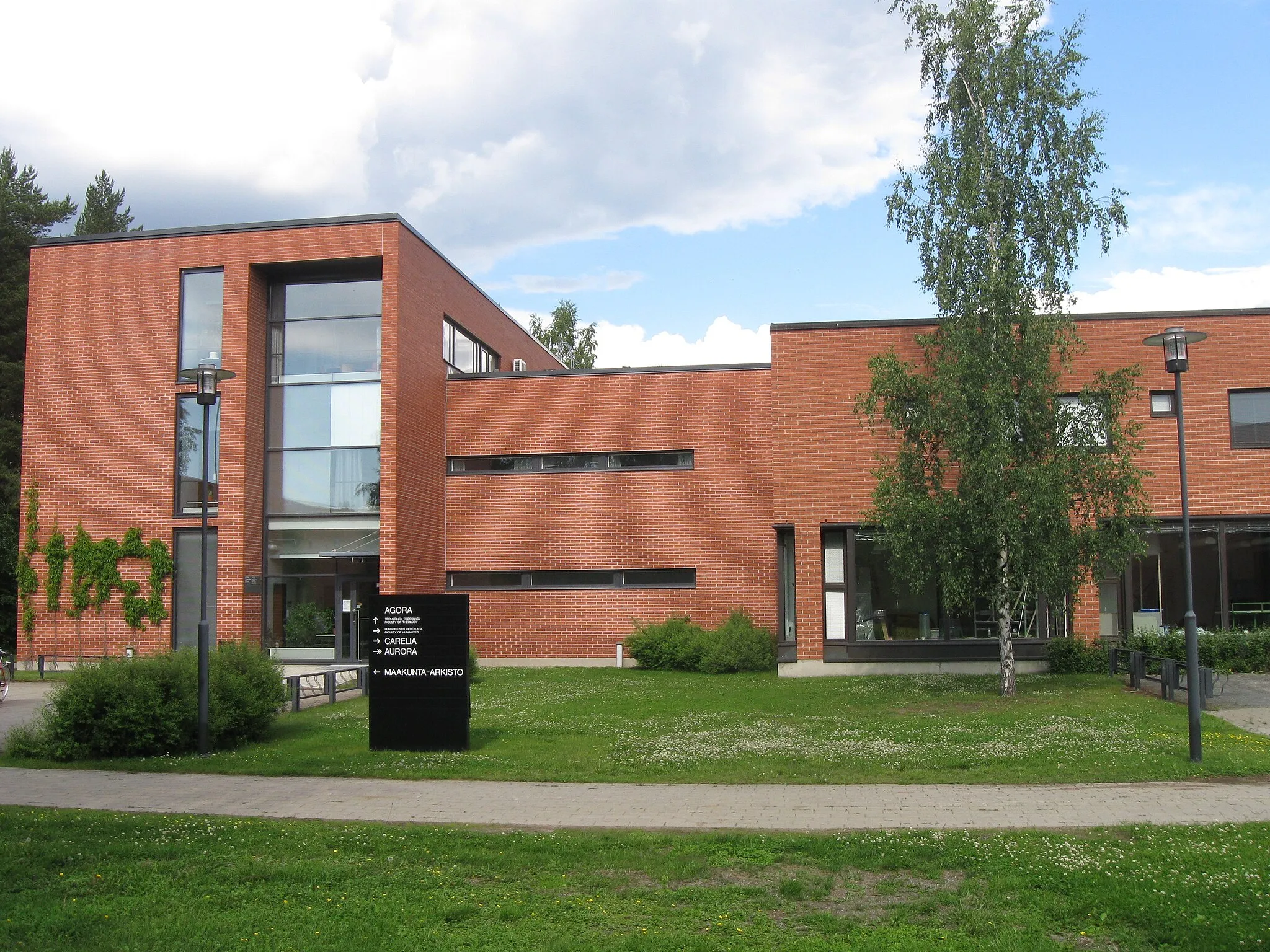 Photo showing: University of Joensuu's Agora building.