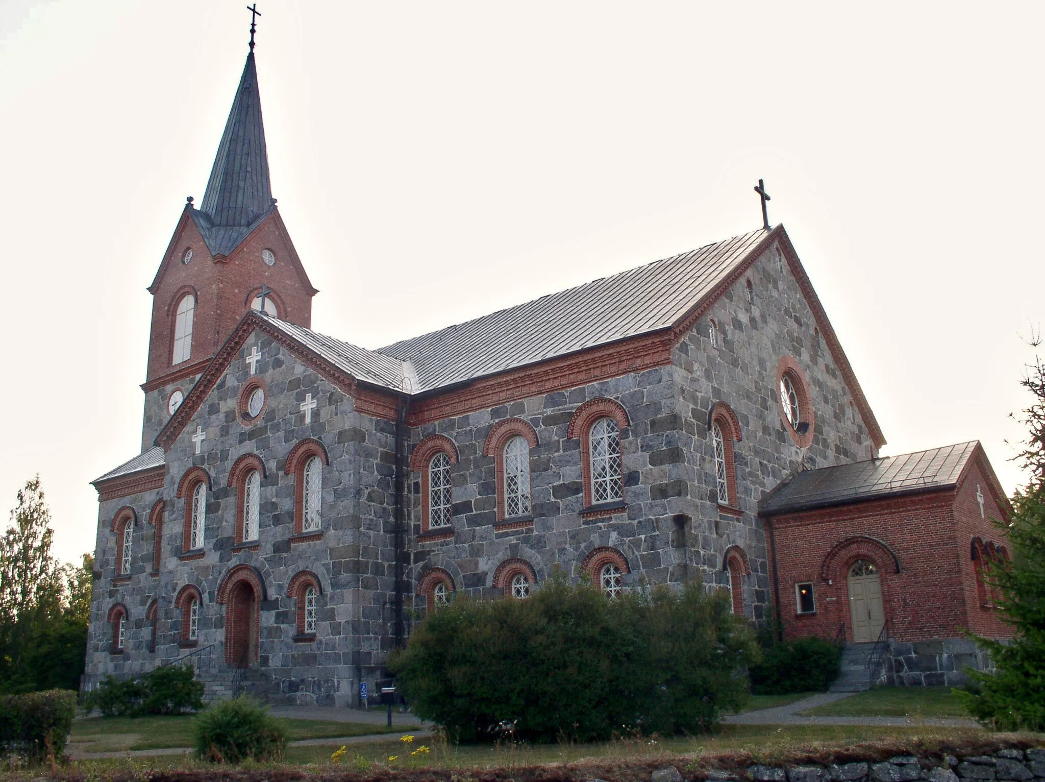 Photo showing: Juva Church in Juva, Finland. Built in 1856–1863. Architects: Carl Albert Edelfelt and Ernst Lohrmann.