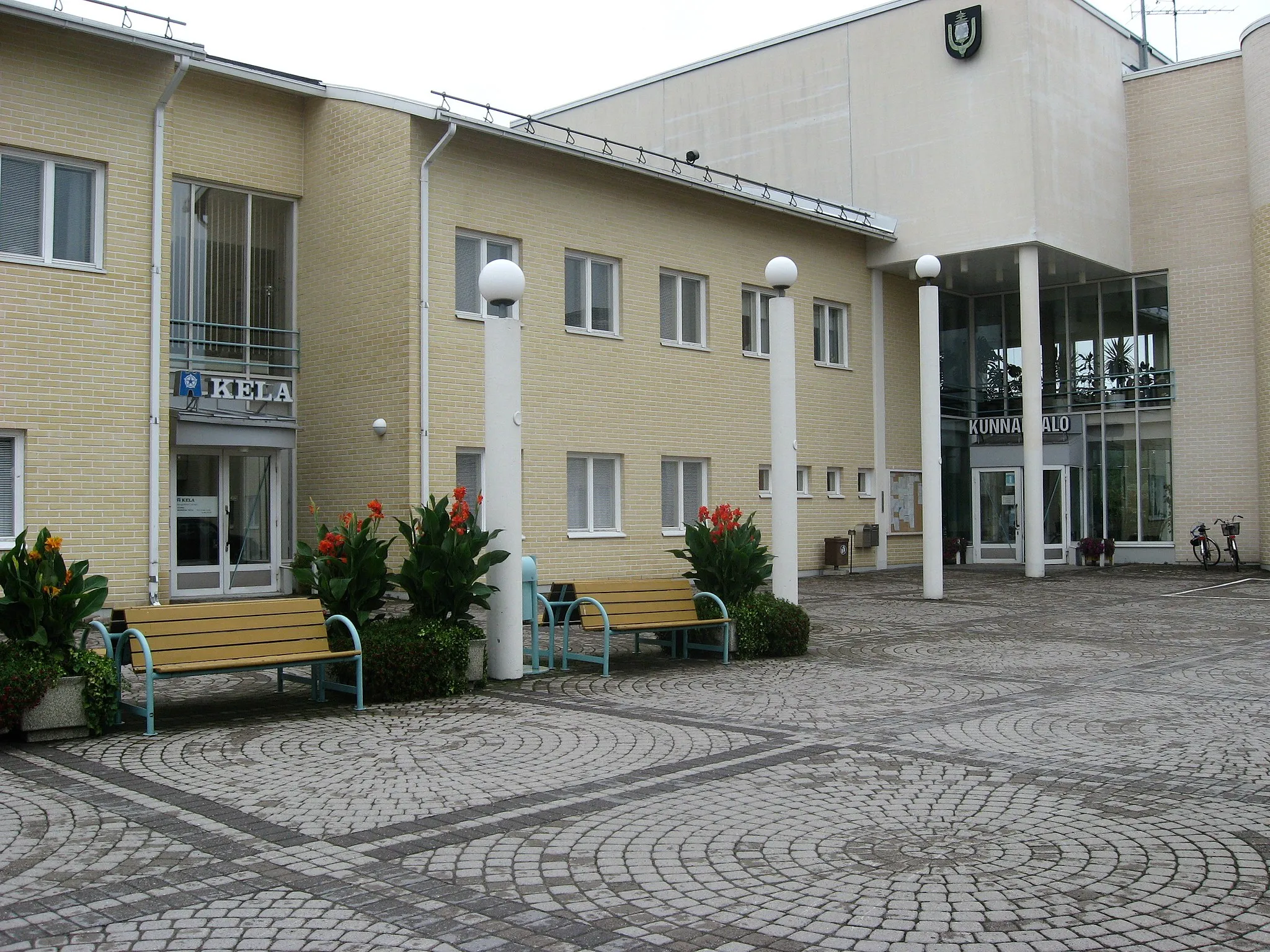 Photo showing: Kangasniemi town hall, Kangasniemi, Finland