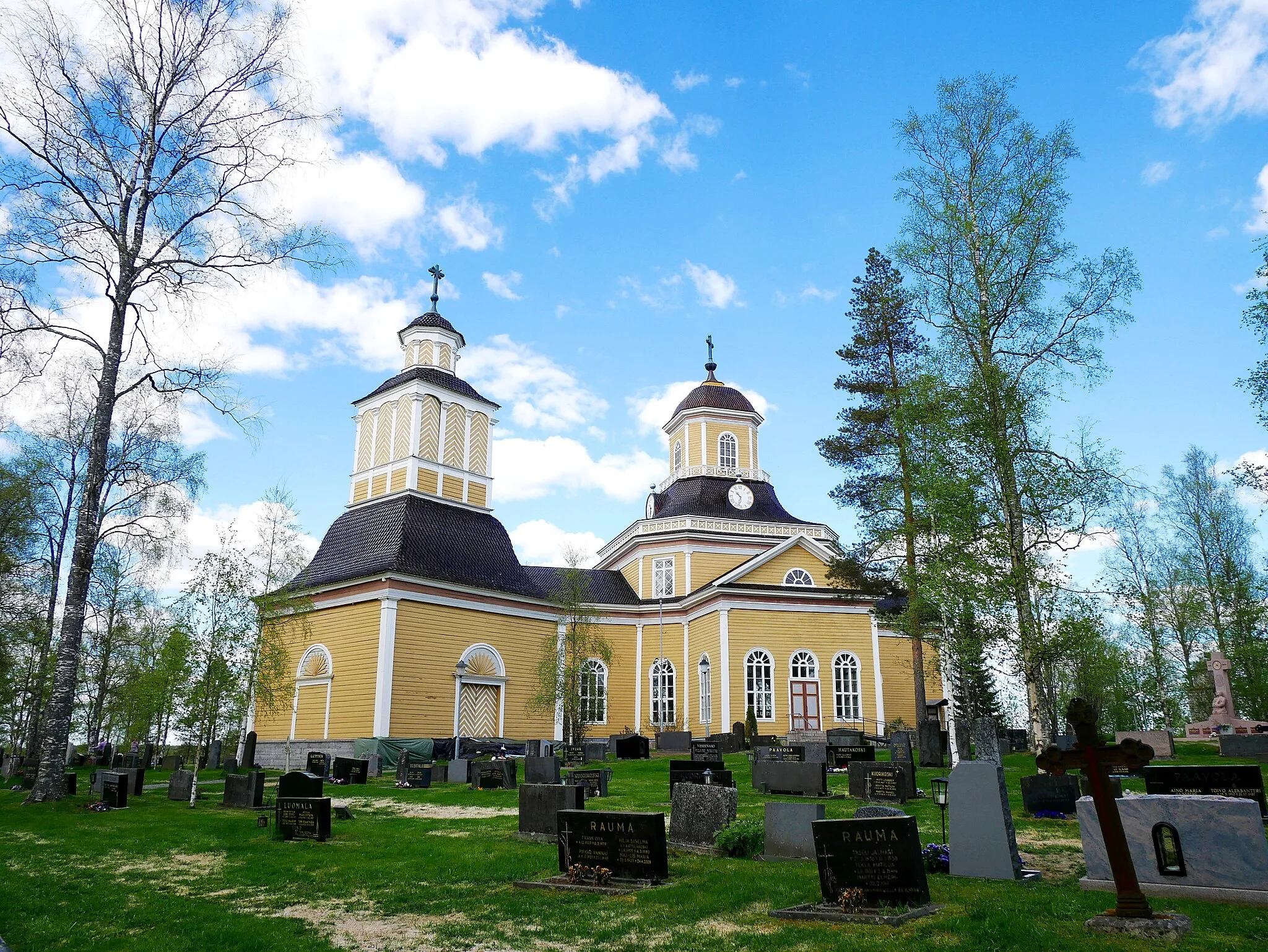 Photo showing: Kaustinen Church.
