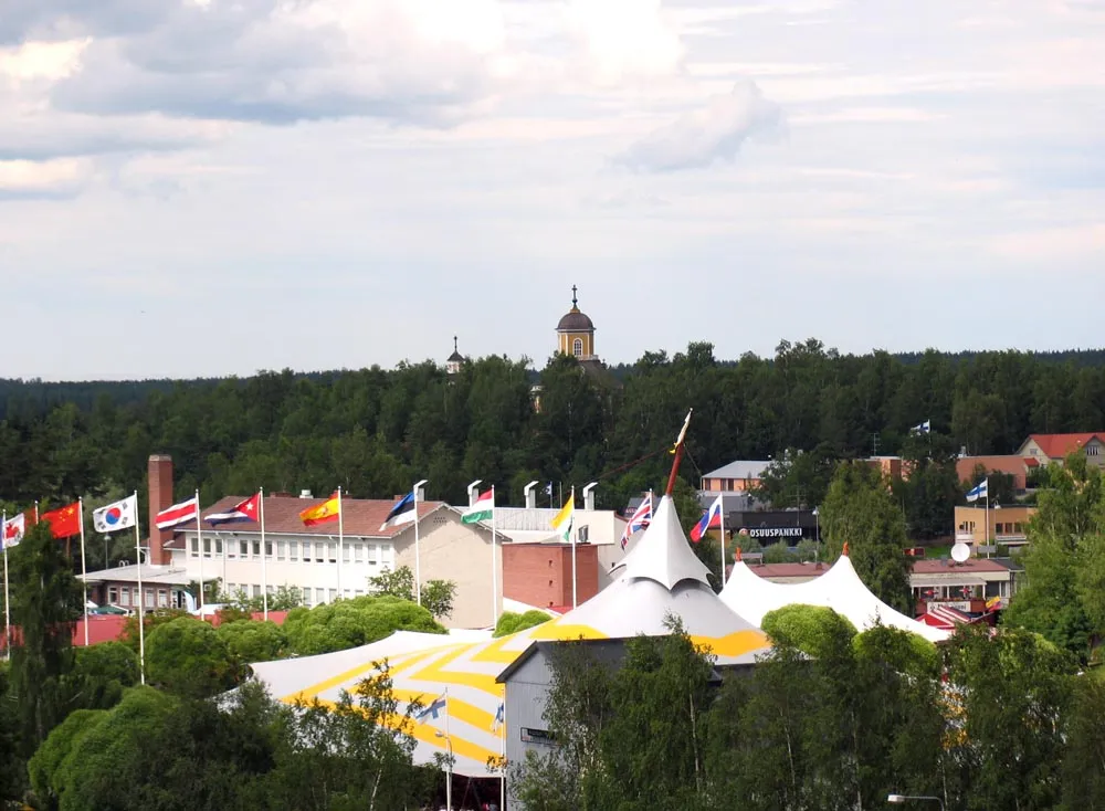 Photo showing: Kaustinen village, Kaustinen, Finland during Kaustinen Folk Music Festival