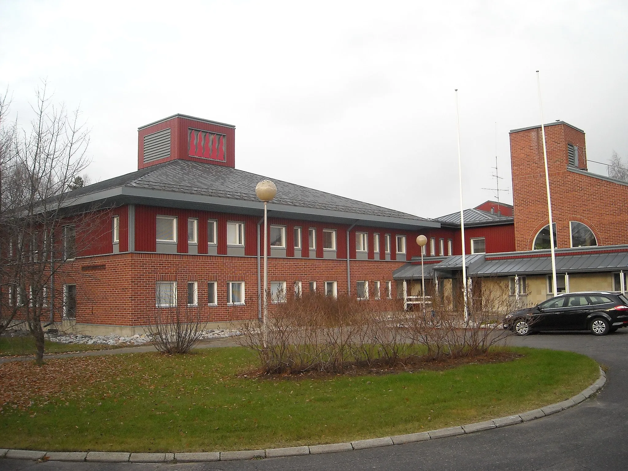 Photo showing: The Kolari municipal hall in Kolari, Finland.