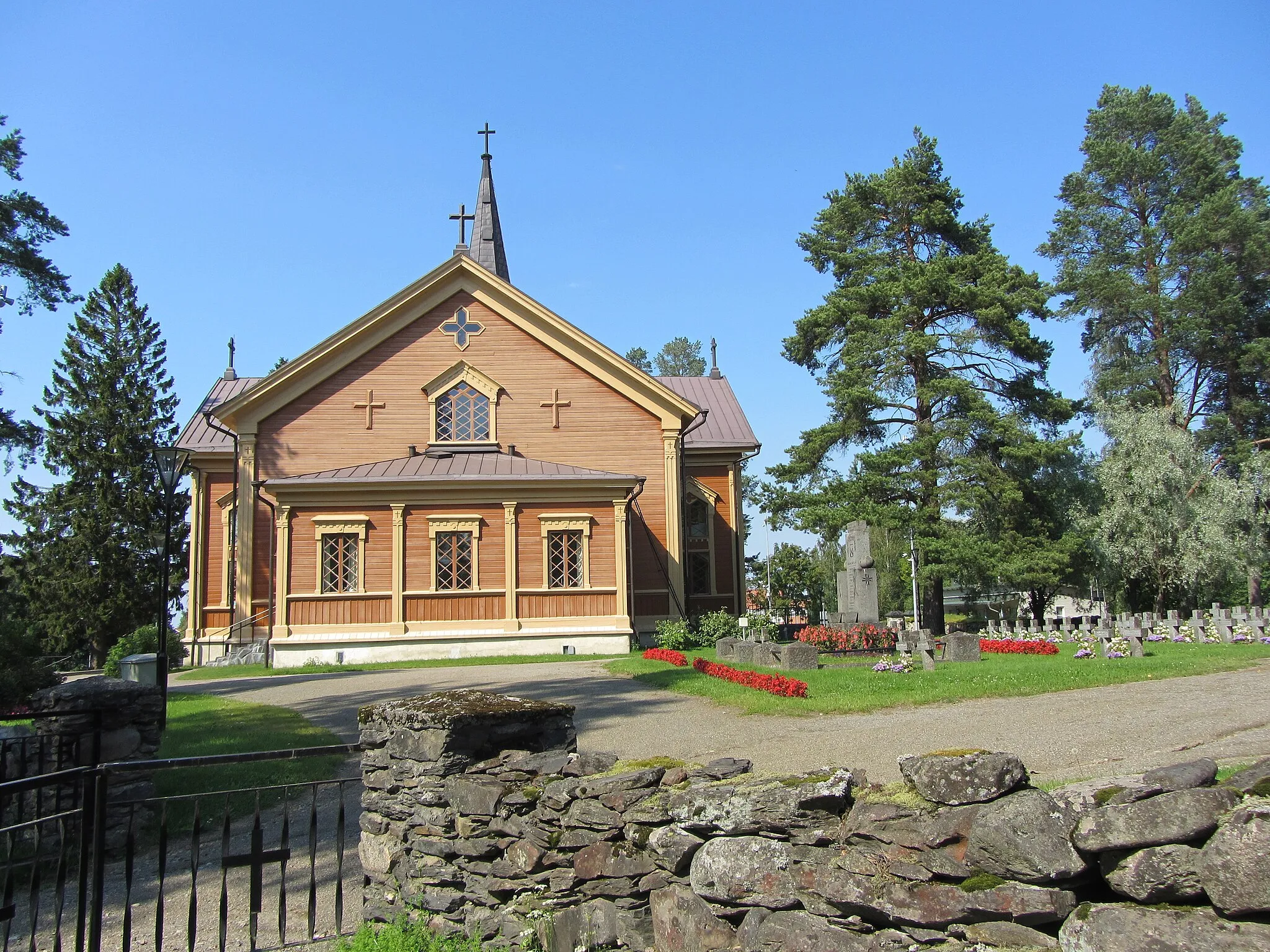 Photo showing: Kontiolahti Church