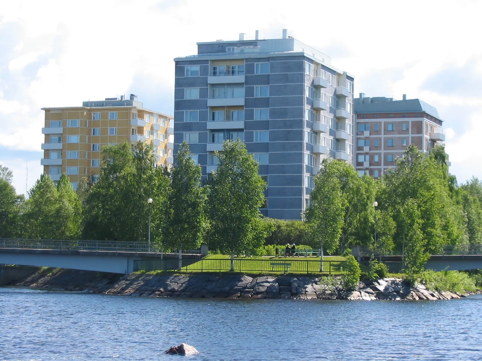 Photo showing: Toivoniemi, Oulu, Finland. Toivoniemi general plan by Alvar Aalto.