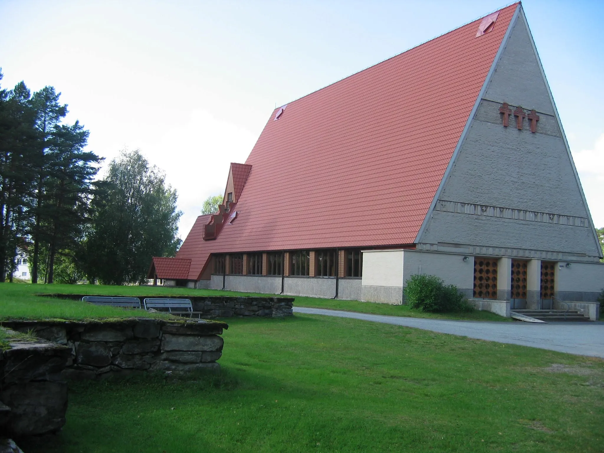 Photo showing: The Lutheran church of the municipality of Puolanka, Finland.