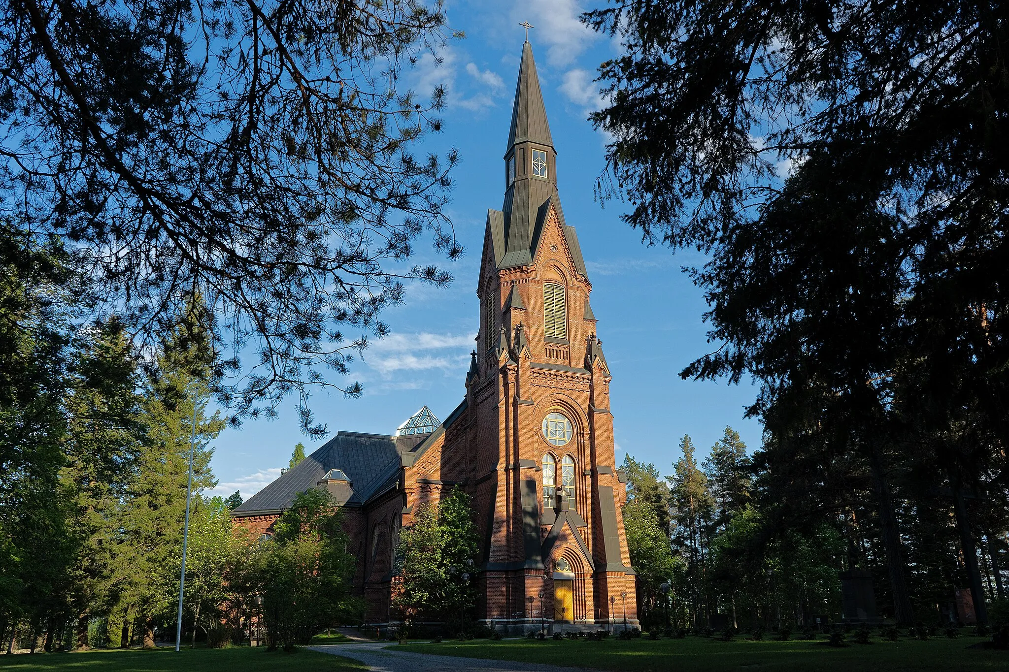 Photo showing: Rantasalmi Church in Rantasalmi, Finland.