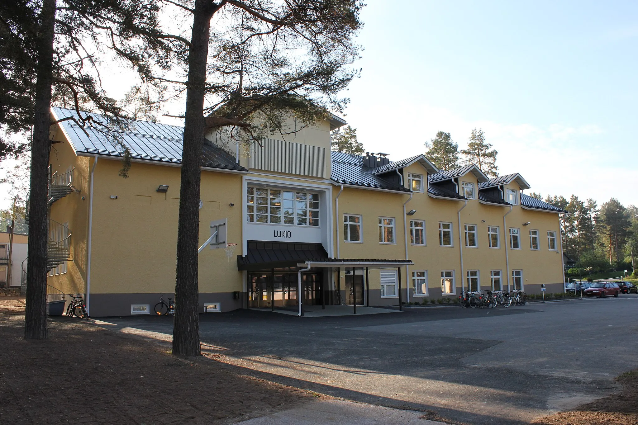 Photo showing: Rautalammin lukio