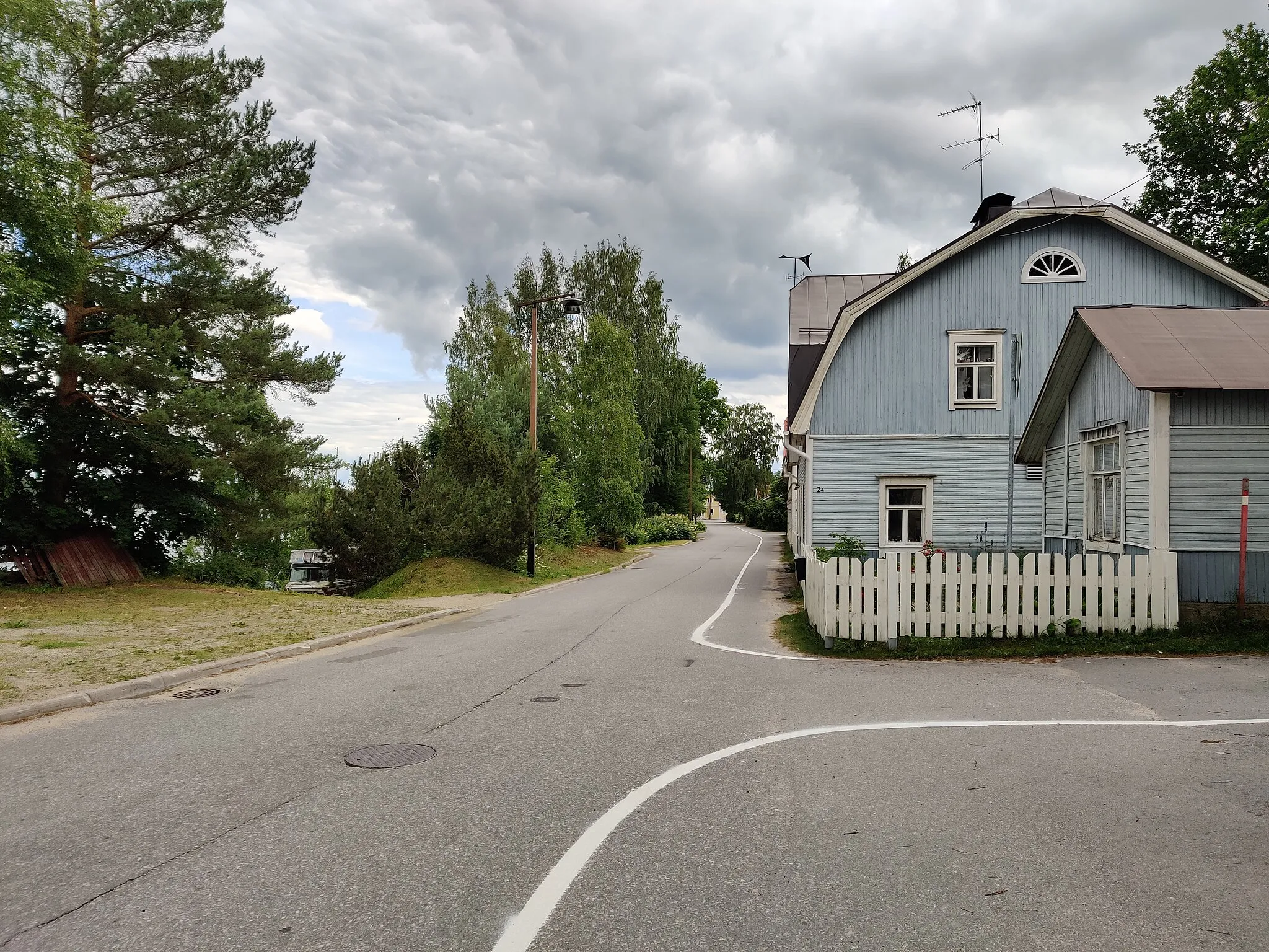 Photo showing: Alanteentie at Sulkava, Finland