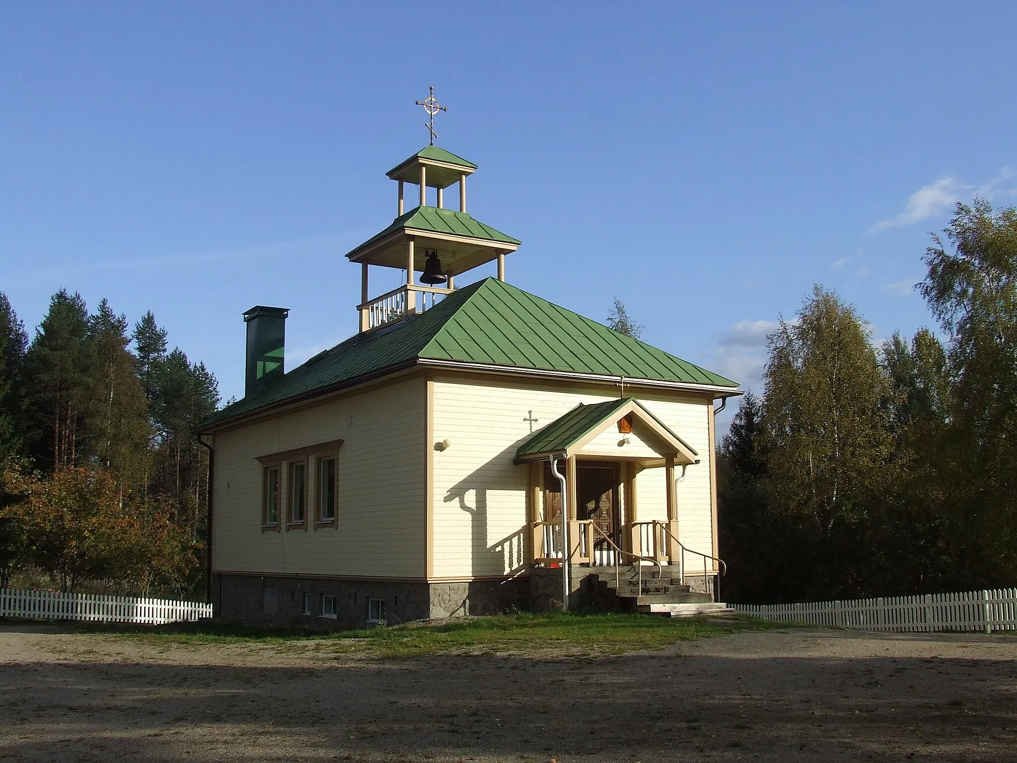 Photo showing: Hoilola orthodox church in Joensuu, Finland.
