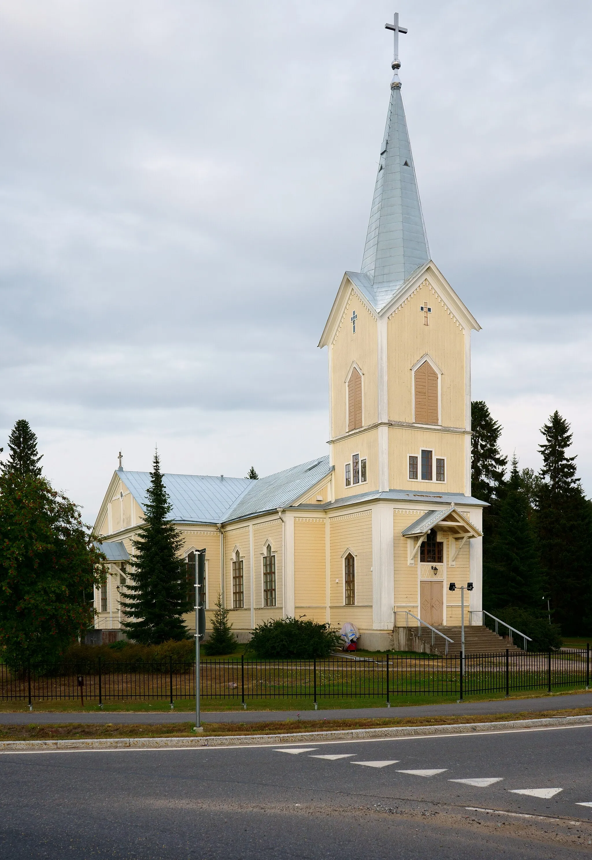 Photo showing: This is a photo of a monument in Finland identified by the ID 'Tyrnävä Church' (Q10707726)