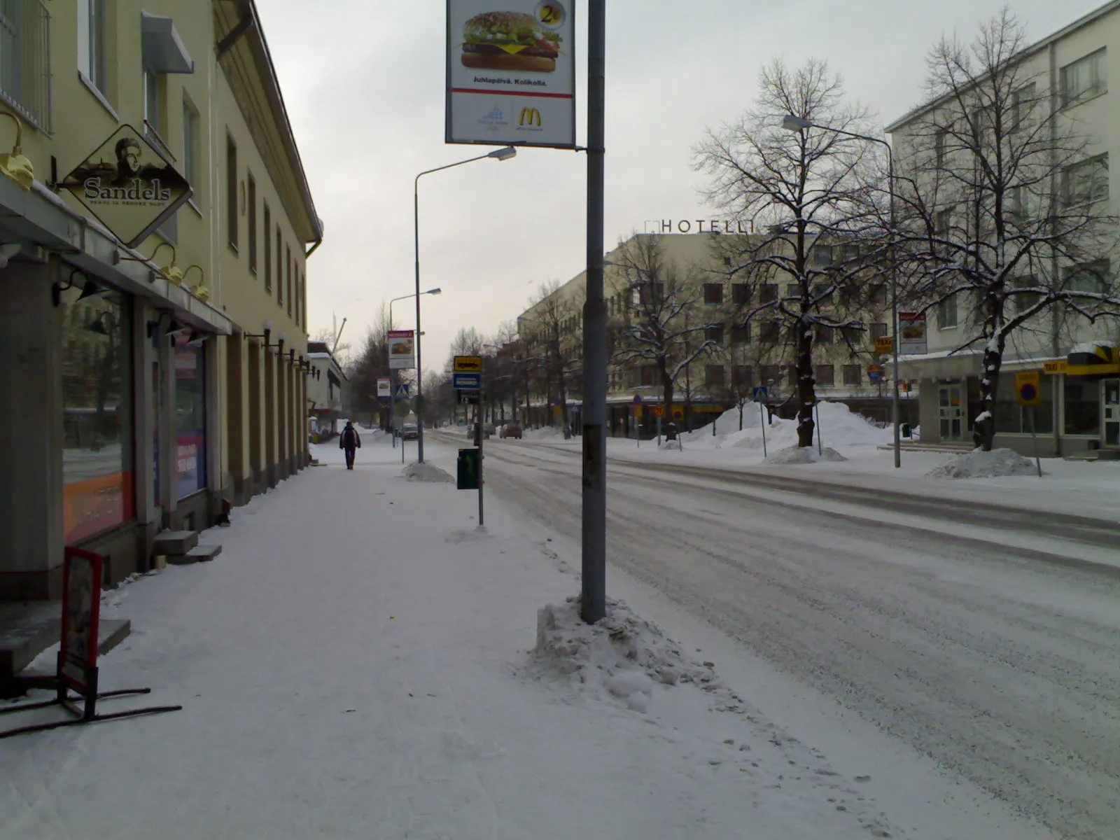 Photo showing: Ahlströminkatu street in Varkaus, Finland