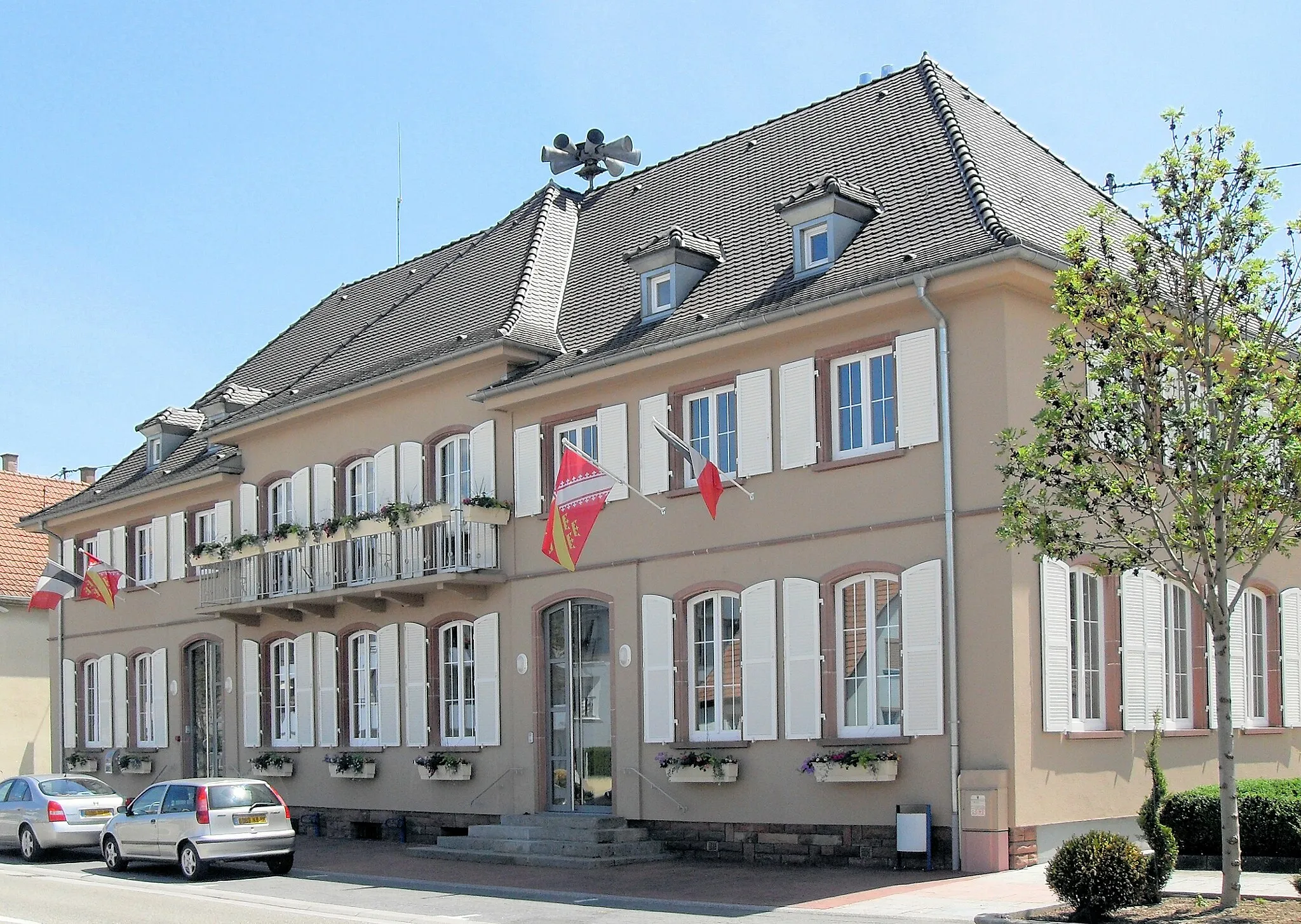 Photo showing: La mairie de Biesheim