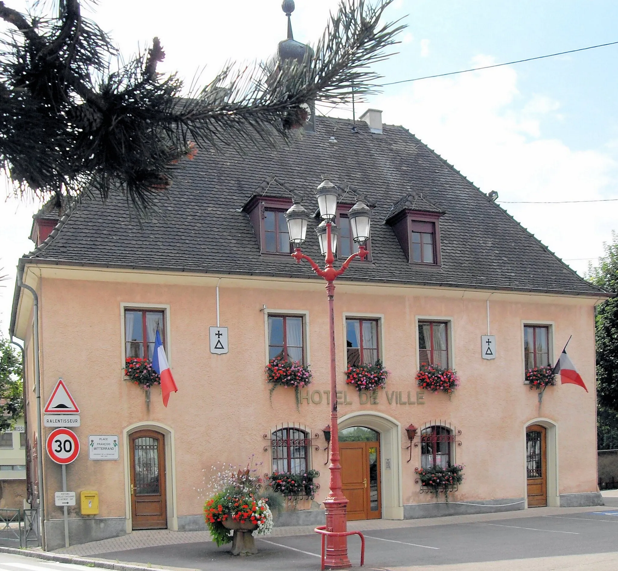 Photo showing: L' ancien hôtel de ville de Blotzheim