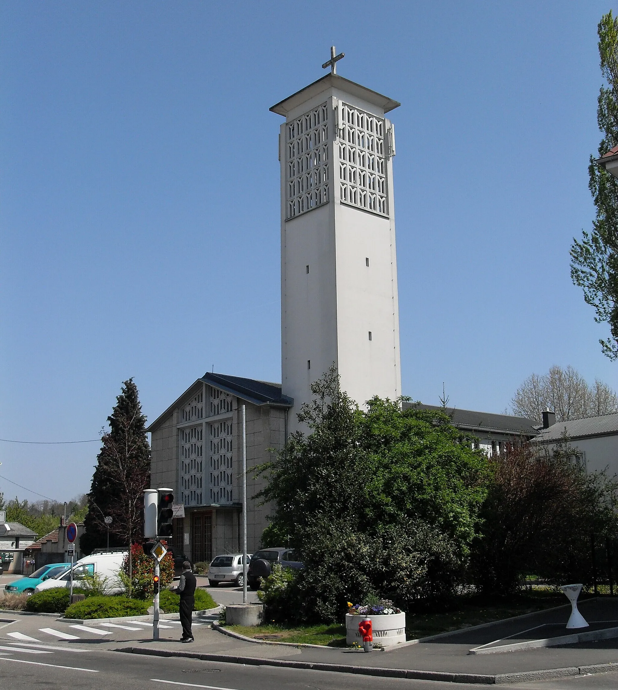 Photo showing: L'église Sainte-Odile à Brunstatt