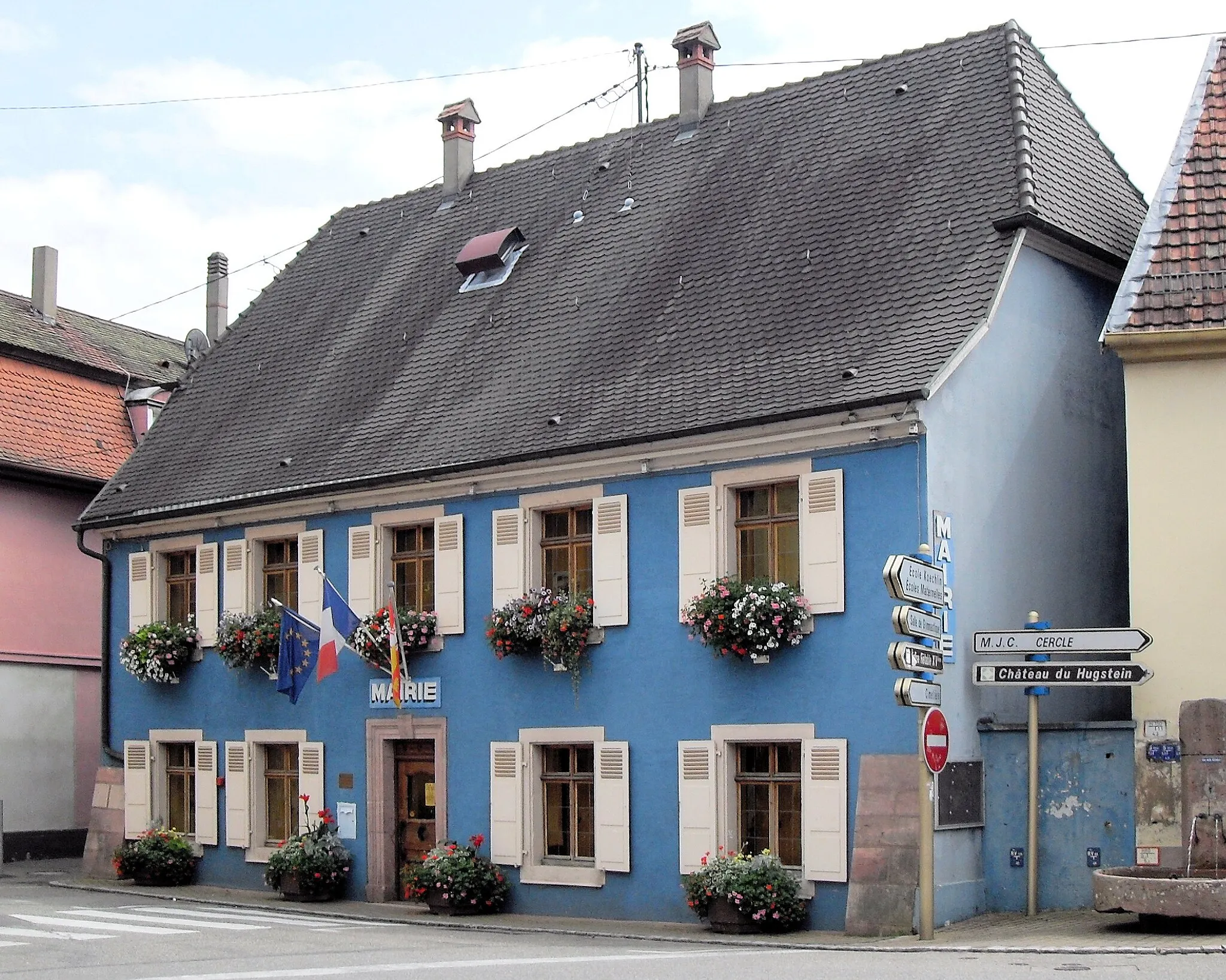 Photo showing: La mairie de Buhl