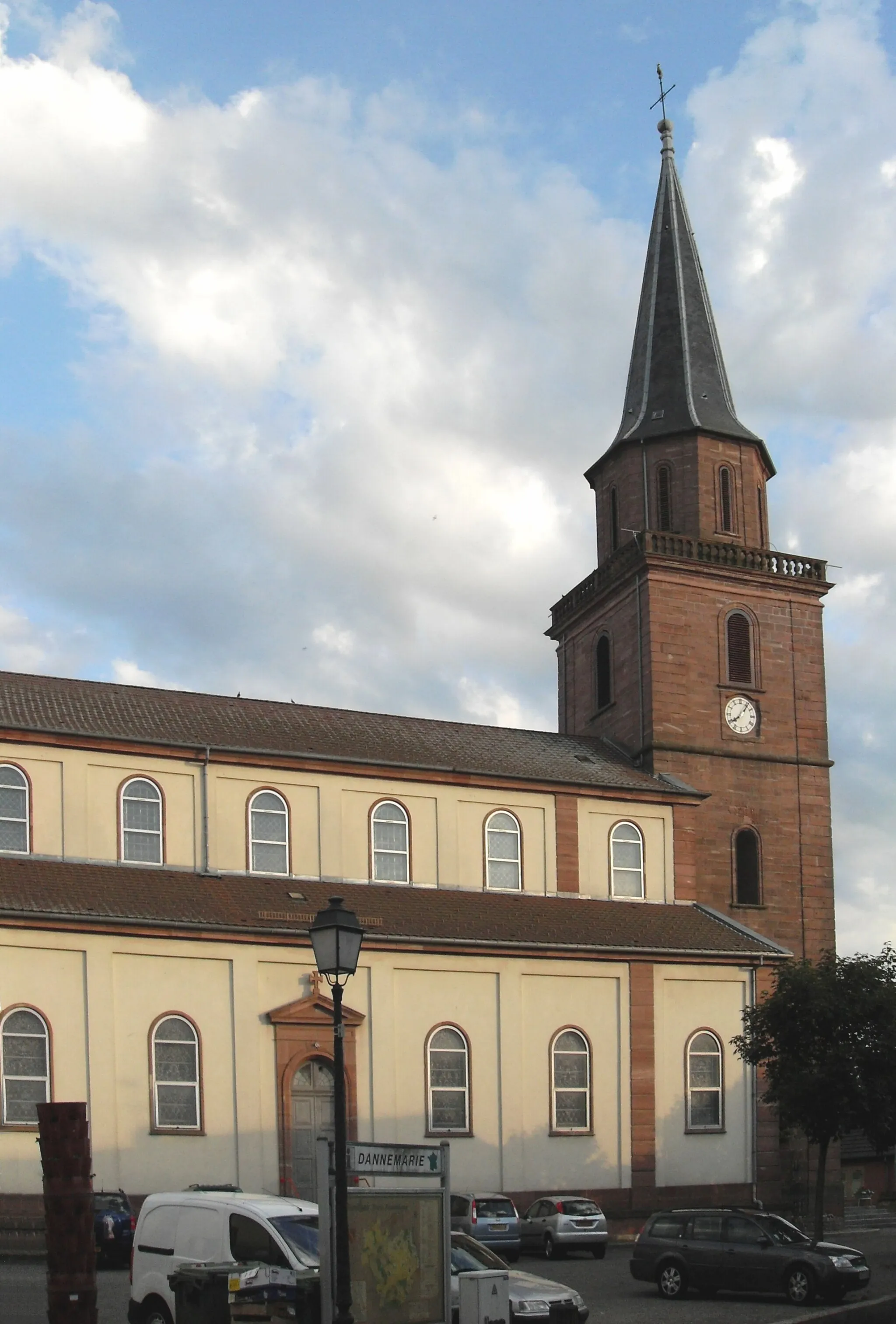 Photo showing: L'église Saint-Léonard à Dannemarie