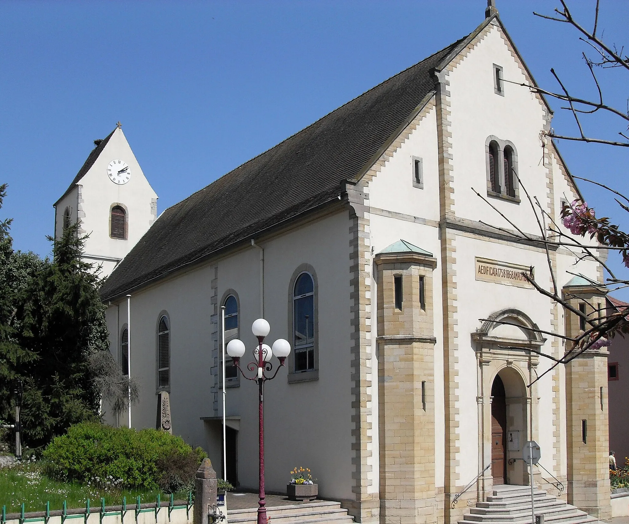 Photo showing: L'église Saint-Gall à Didenheim