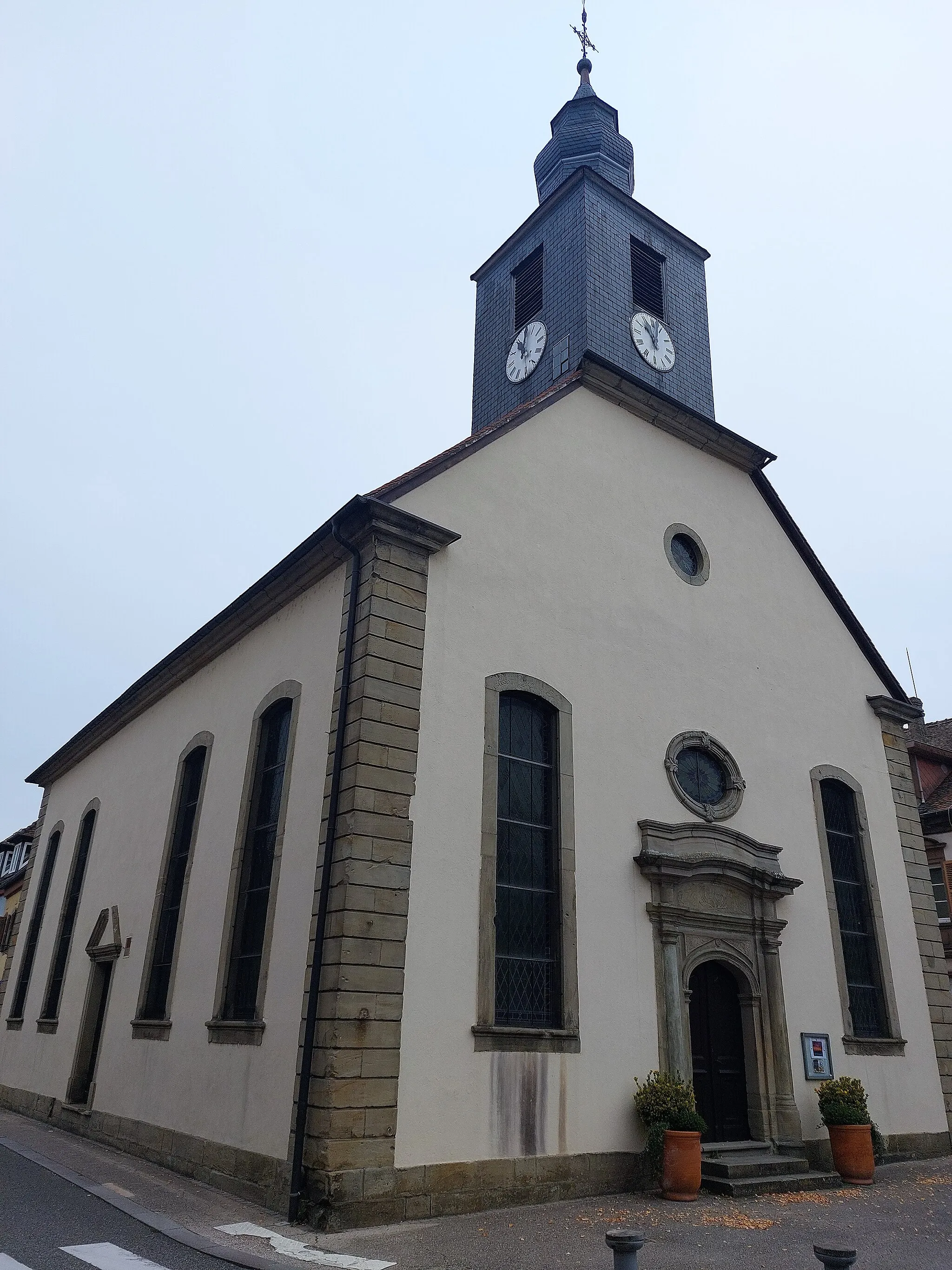 Photo showing: Église protestante de Diemeringen