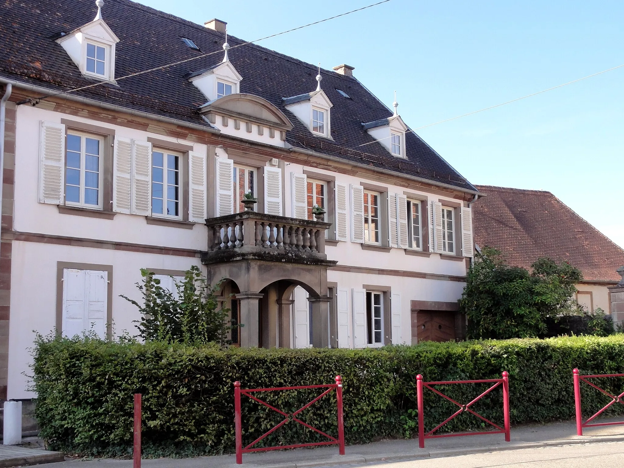 Photo showing: This building is indexed in the base Mérimée, a database of architectural heritage maintained by the French Ministry of Culture, under the reference IA67000809 .