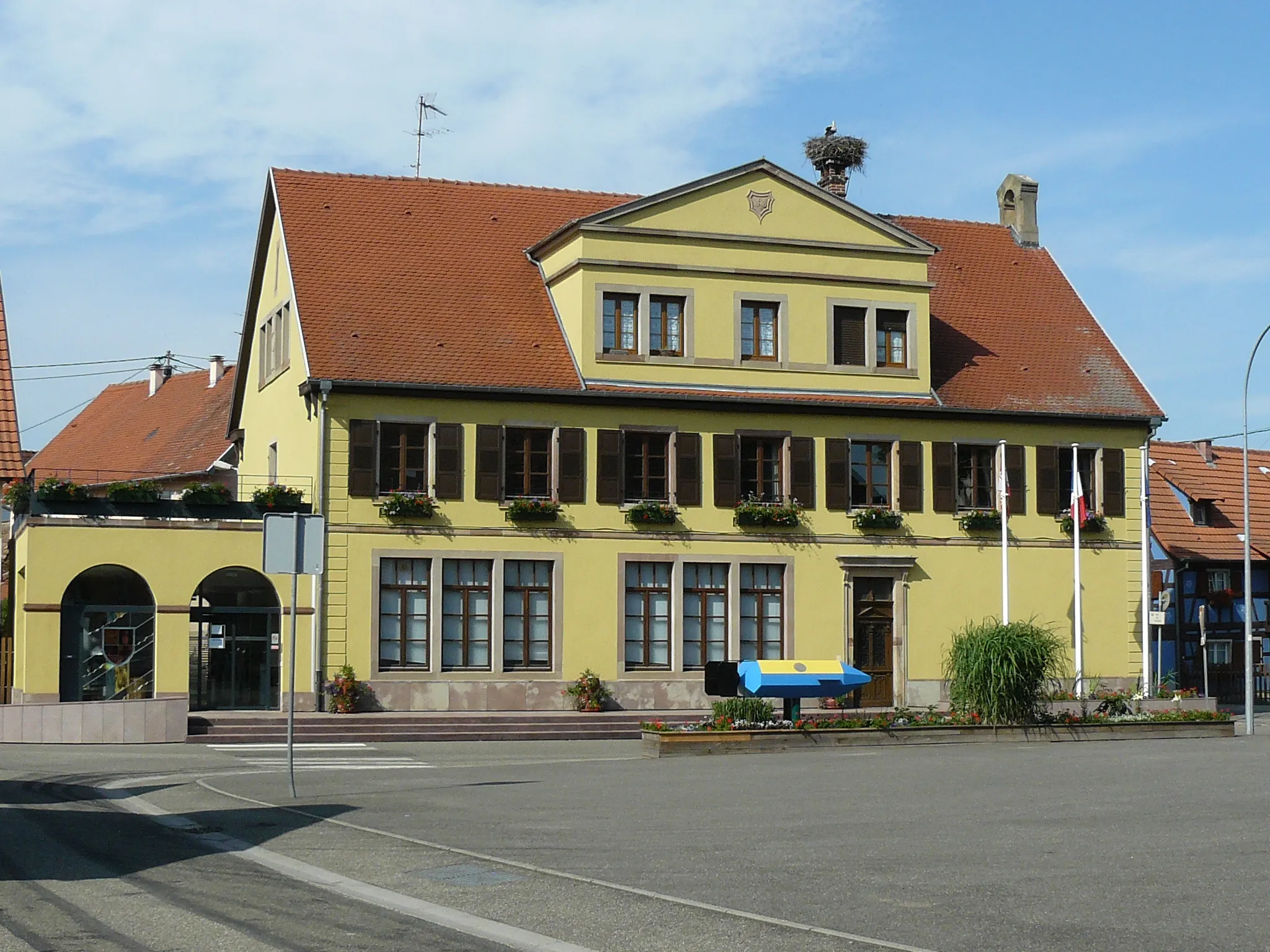 Photo showing: Mairie de Duttlenheim