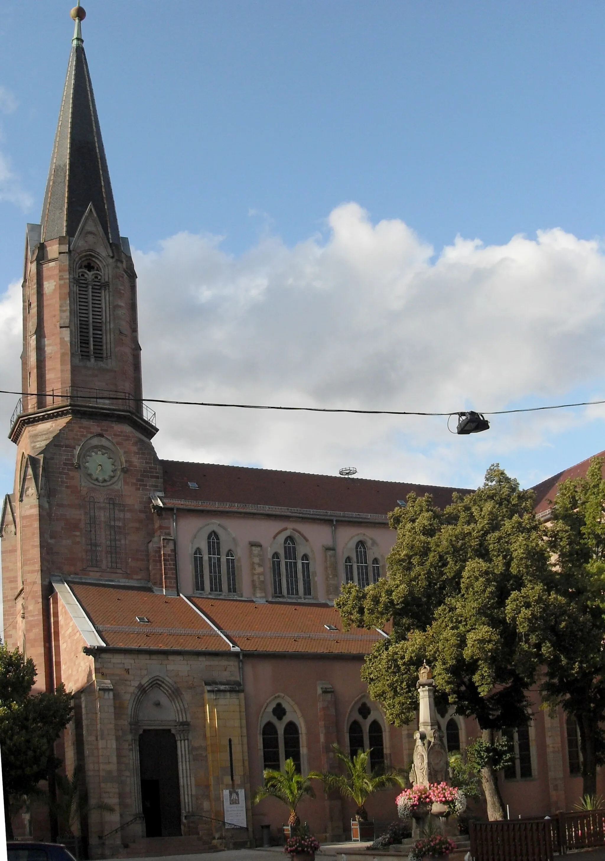 Photo showing: L'église Paroissiale Saint-Martin dEnsisheim