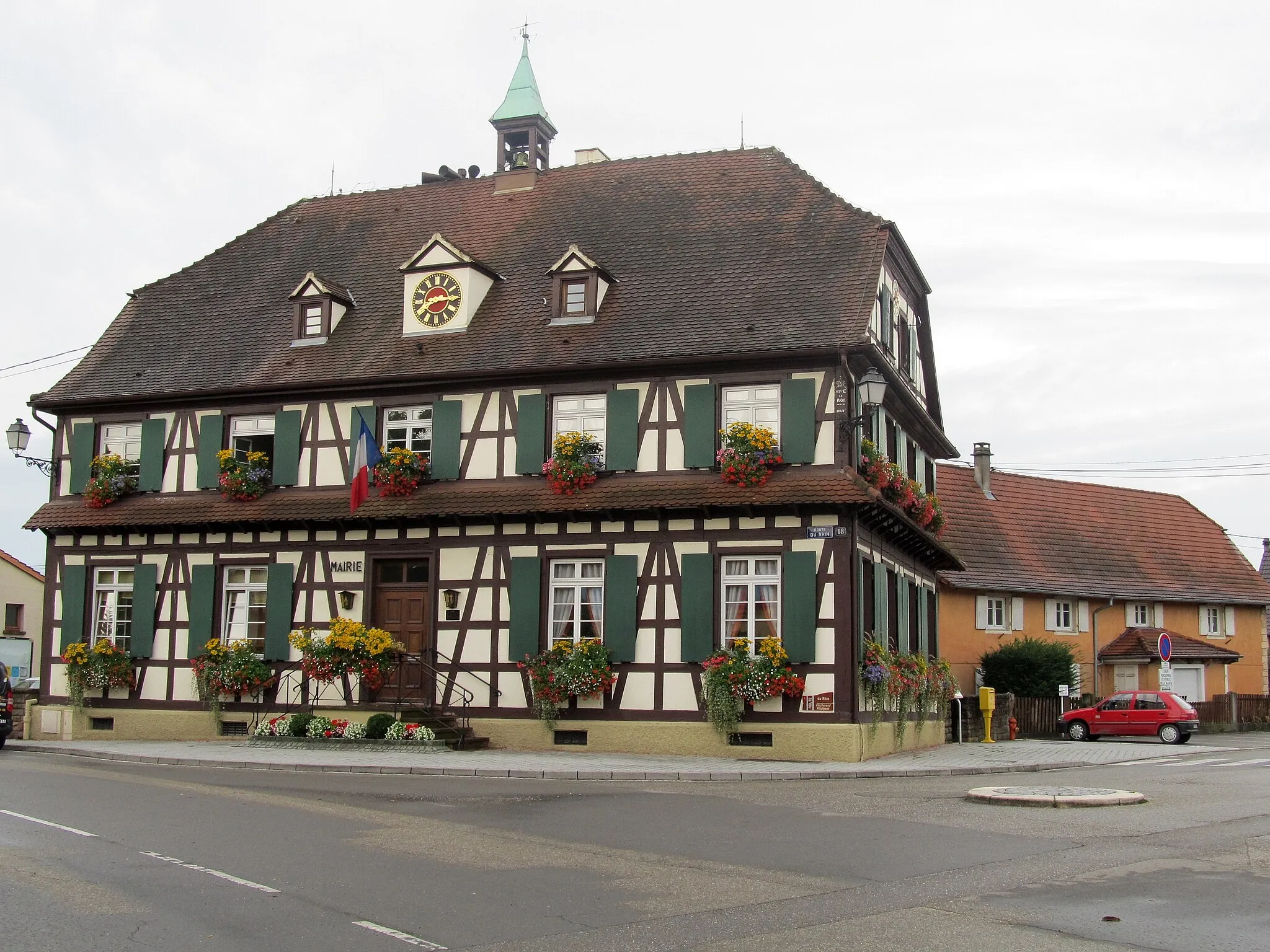 Photo showing: Gambsheim: la mairie