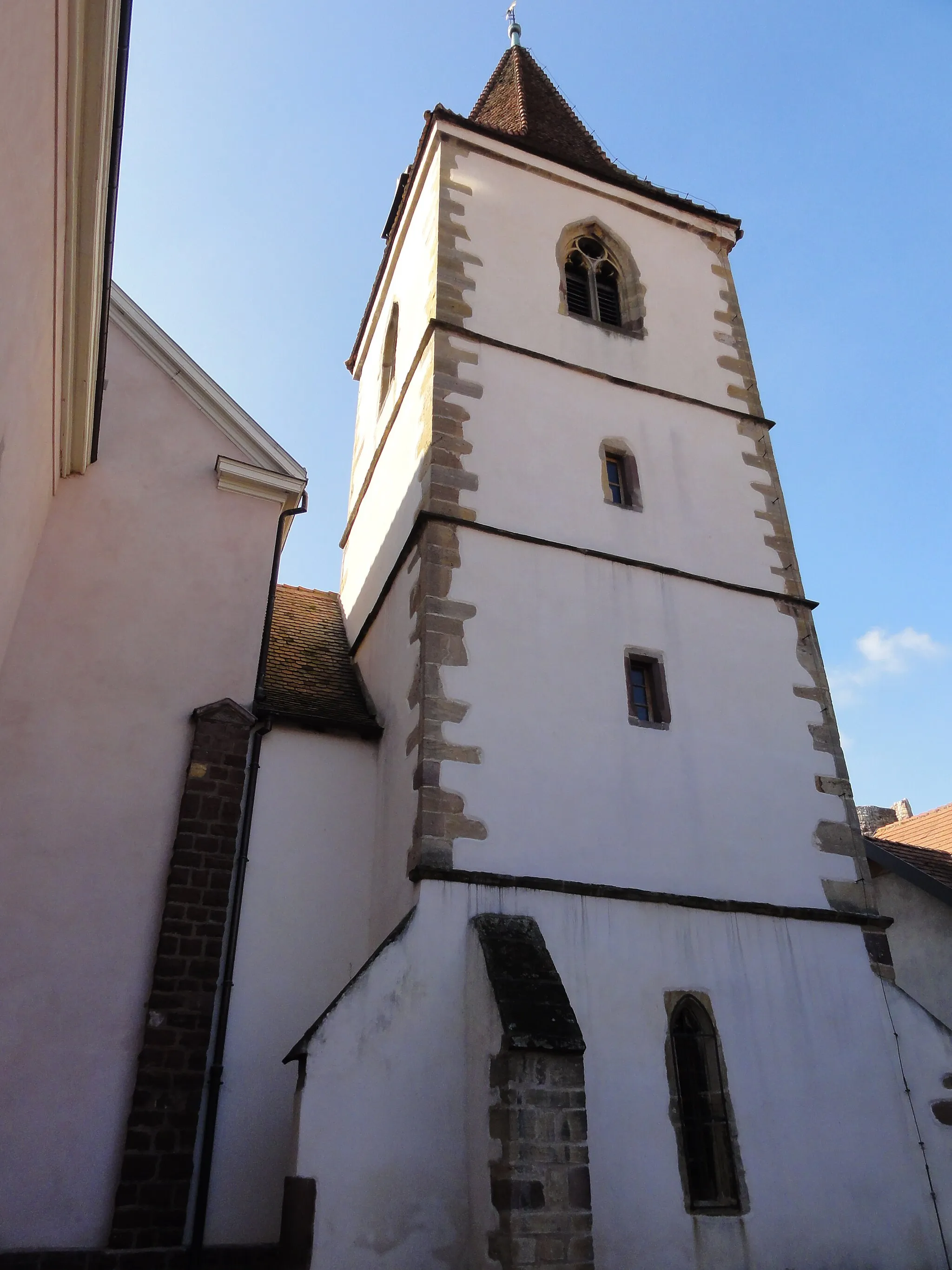 Photo showing: Alsace, Haut-Rhin, Église Saint-Michel de Herrlisheim-près-Colmar (PA68000033, IA68003596).