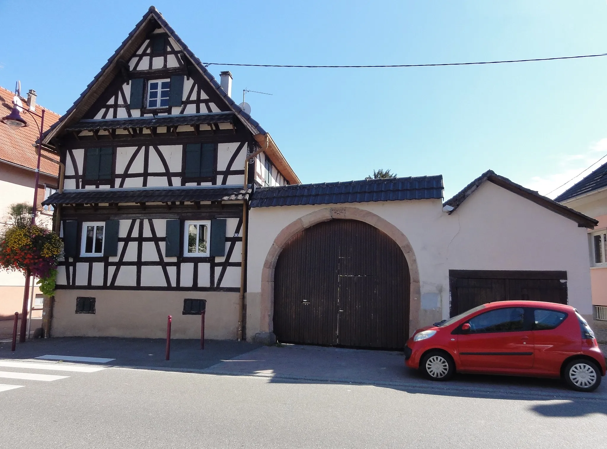 Photo showing: This building is indexed in the base Mérimée, a database of architectural heritage maintained by the French Ministry of Culture, under the reference IA67010798 .