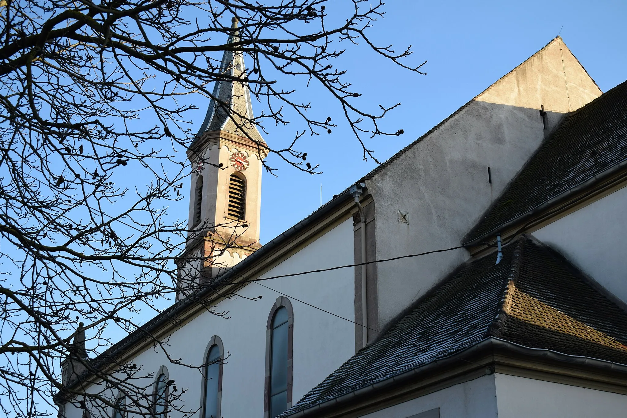 Photo showing: Eglise de Hoenheim