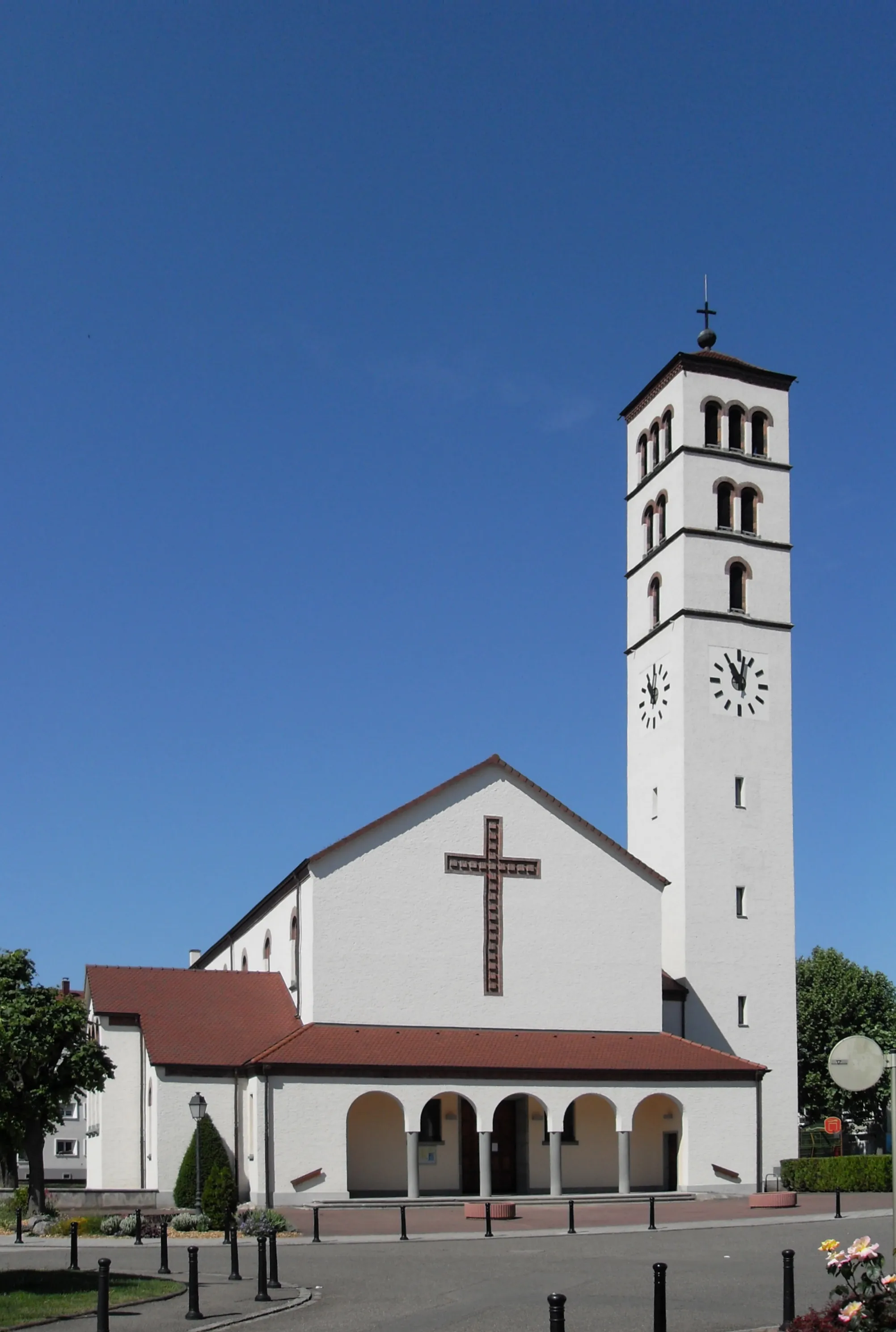 Photo showing: L'église du Christ-Roi à Huningue