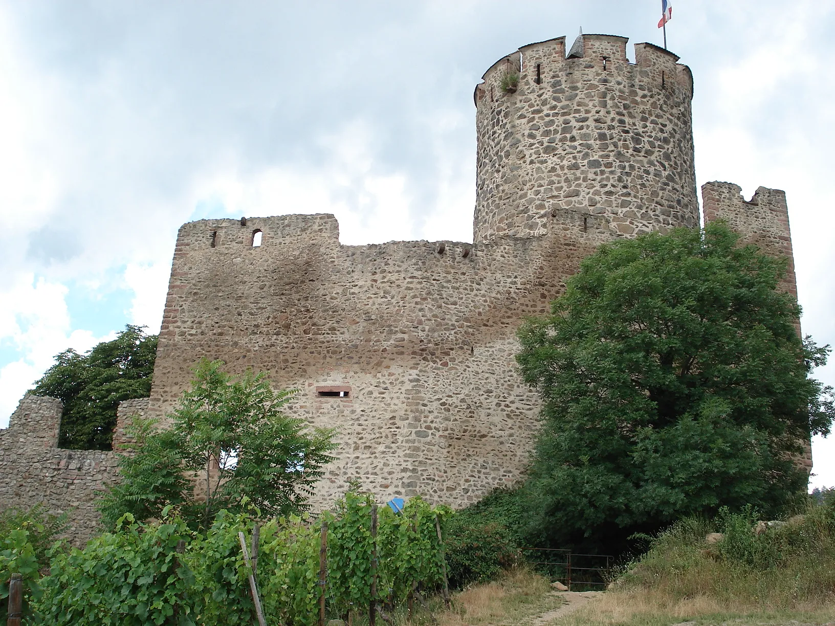 Photo showing: Kaysersberg, Alsace, dép. Haut-Rhin, France. Château.