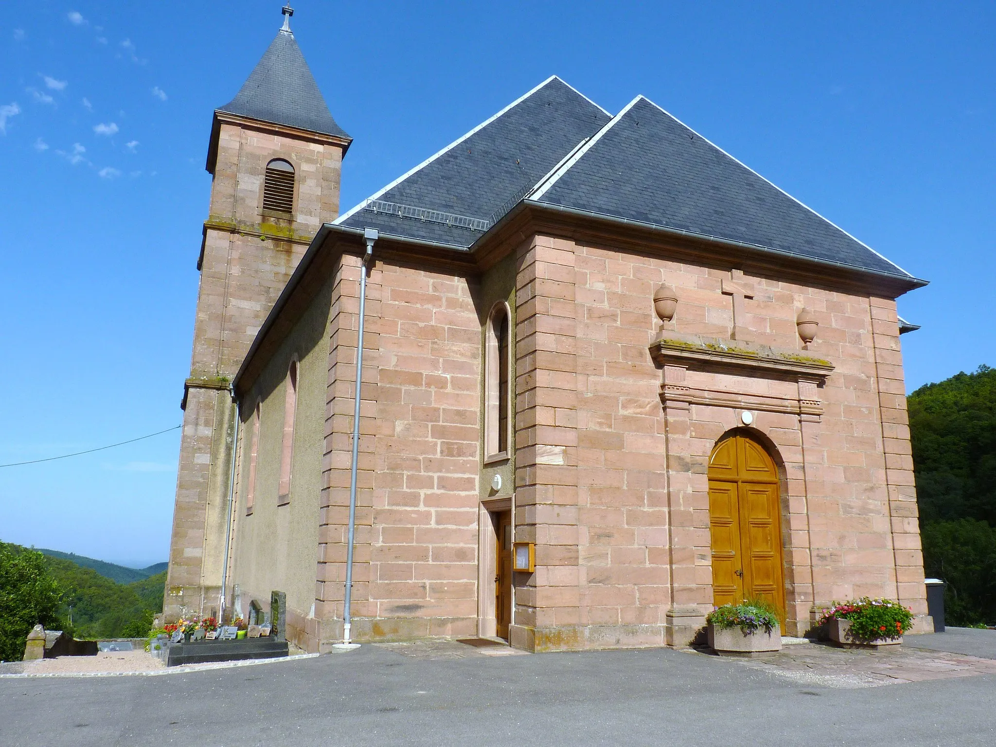 Photo showing: Église Saint-Michel au lieu-dit Basse Baroche (Labaroche)