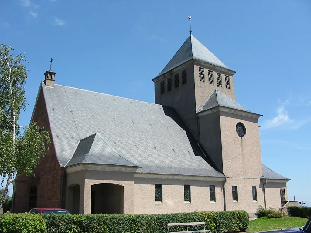 Photo showing: Église Saint-Joseph à Labaroche (Haut-Rhin)