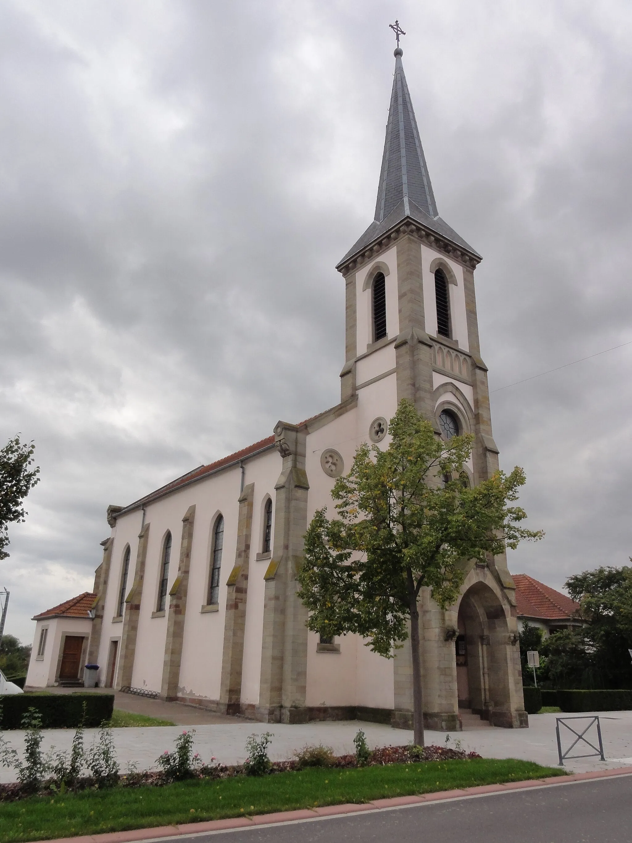 Photo showing: This building is indexed in the base Mérimée, a database of architectural heritage maintained by the French Ministry of Culture, under the reference IA67007218 .