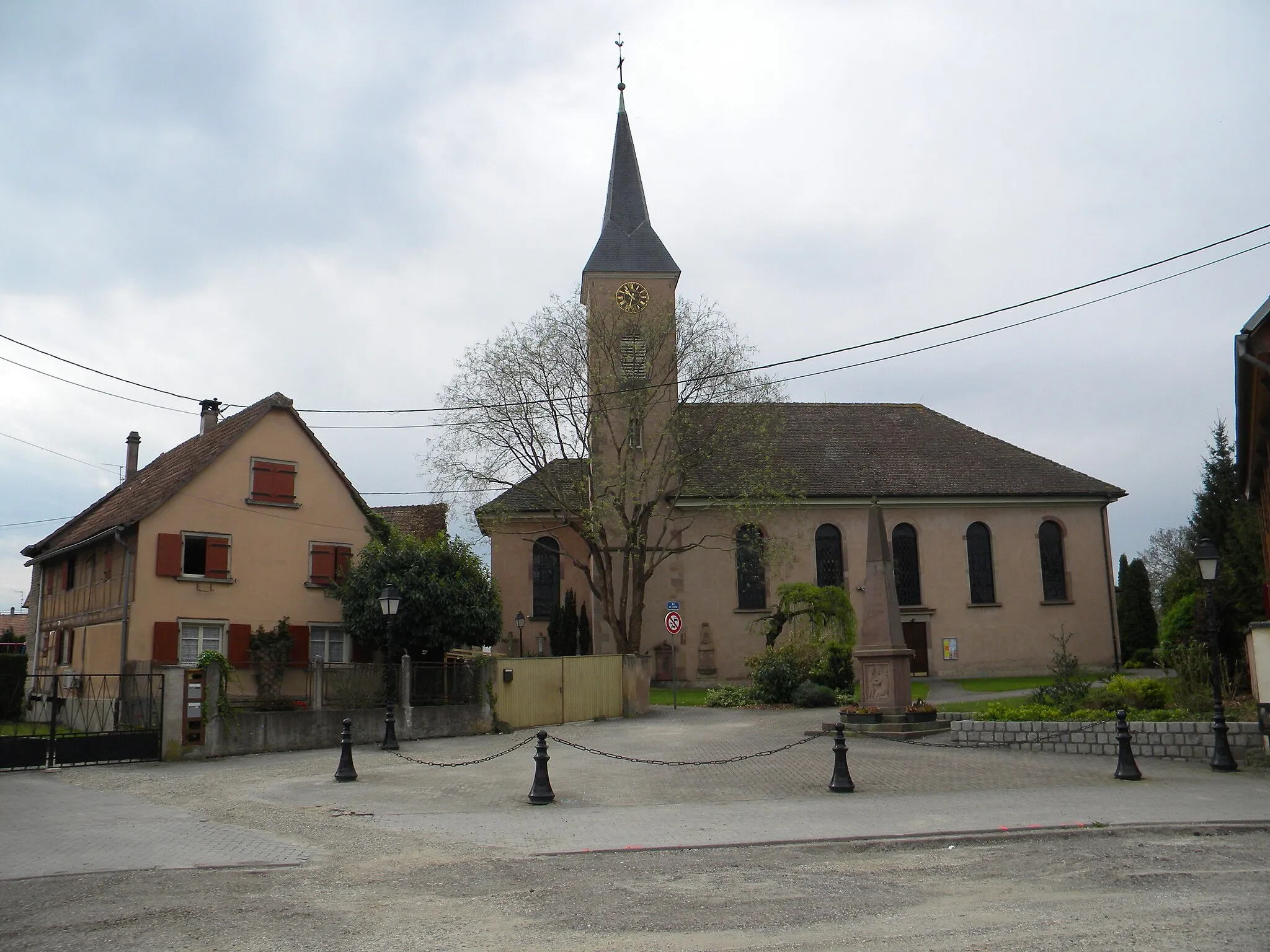 Photo showing: Saint Pancrace Lipsheim