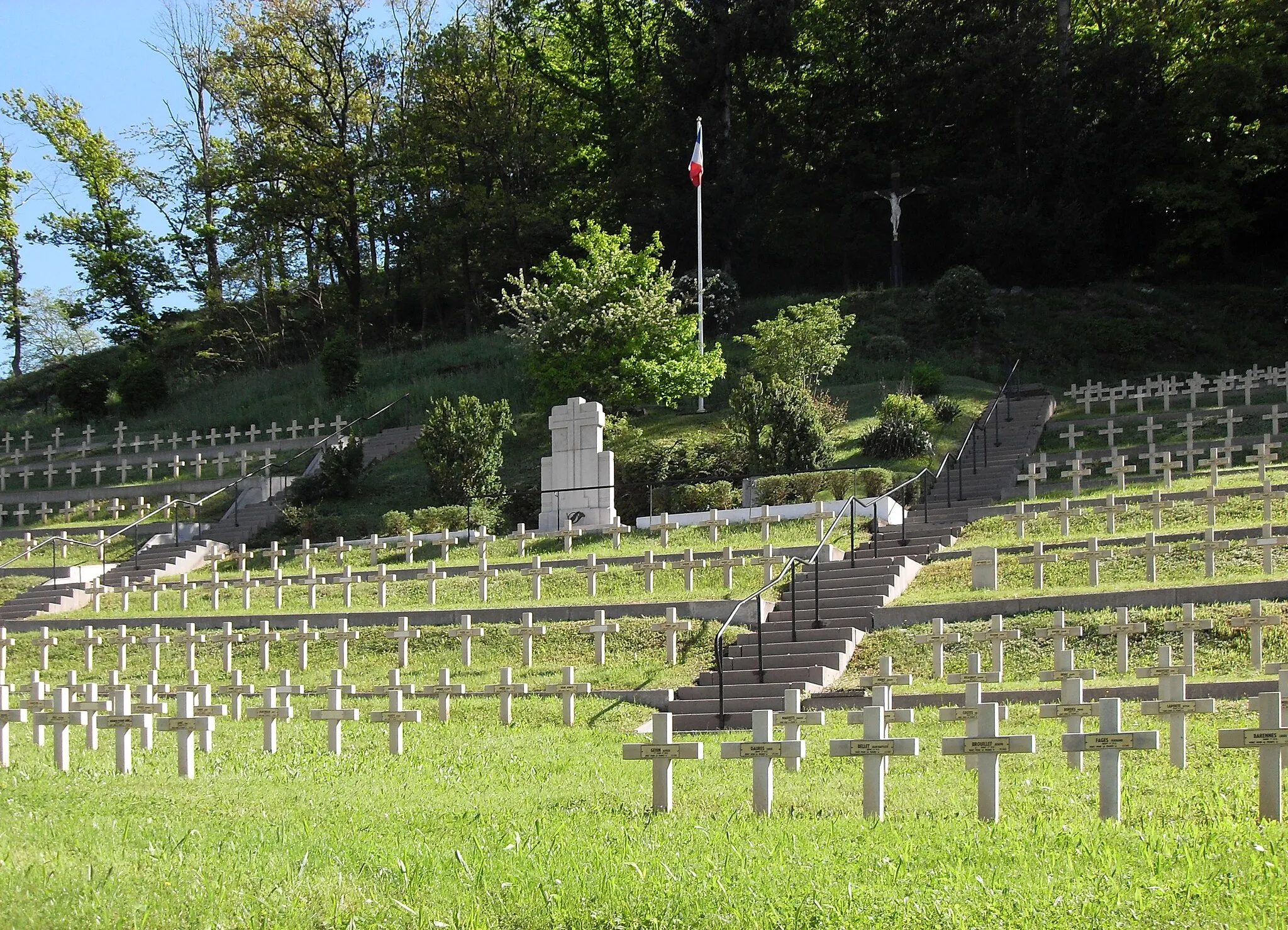 Photo showing: Cimetière militaire de Moosch