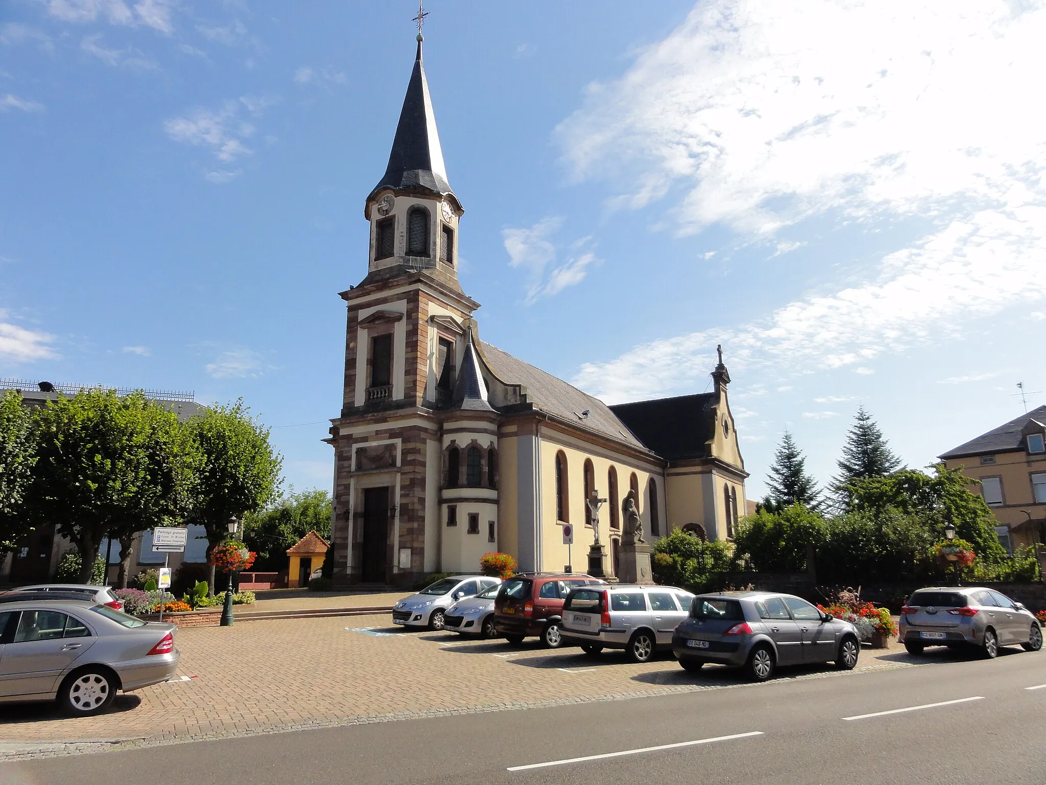 Photo showing: This building is indexed in the base Mérimée, a database of architectural heritage maintained by the French Ministry of Culture, under the reference IA67007955 .