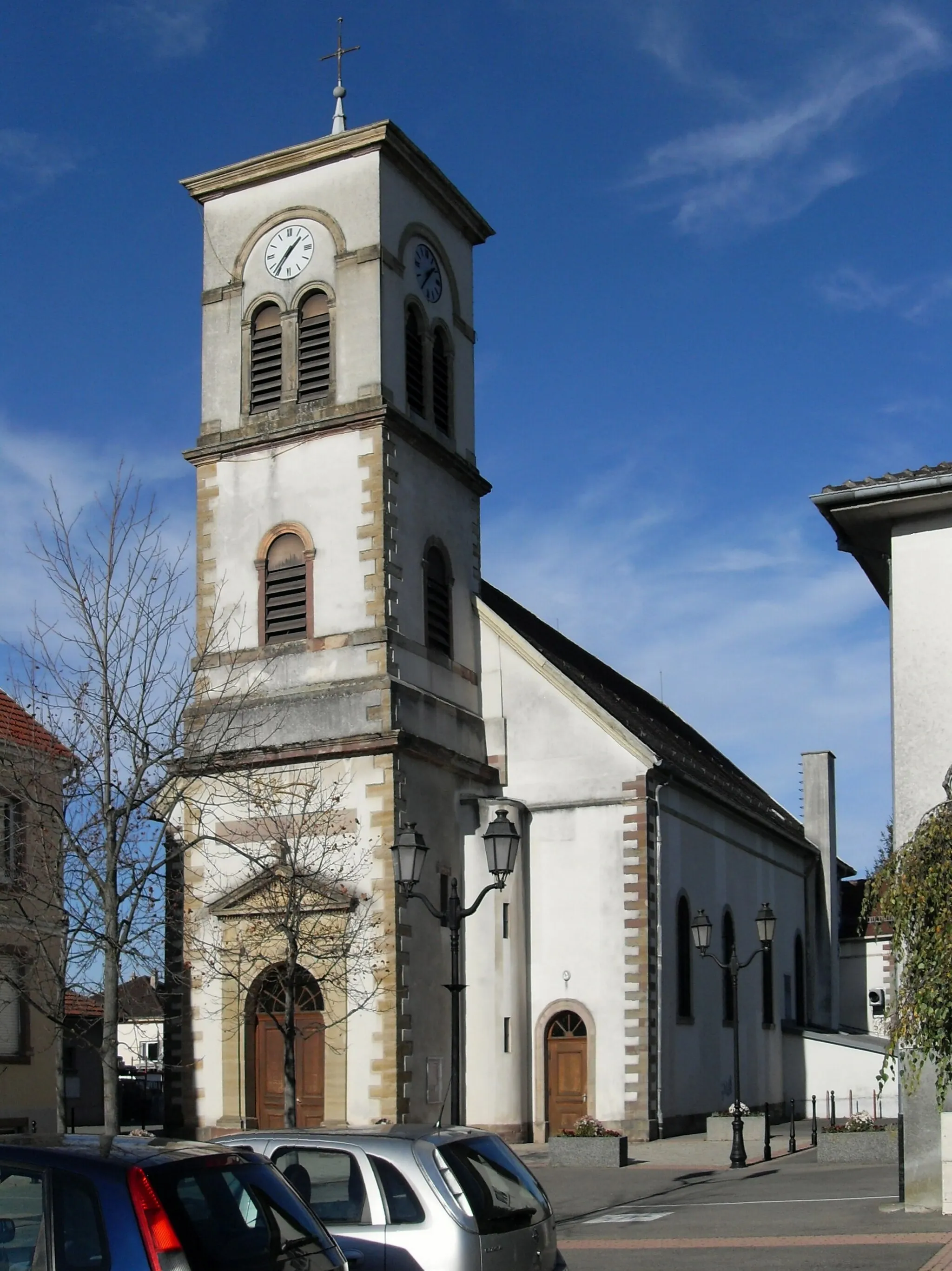 Photo showing: L'église Sainte-Catherine à Richwiller