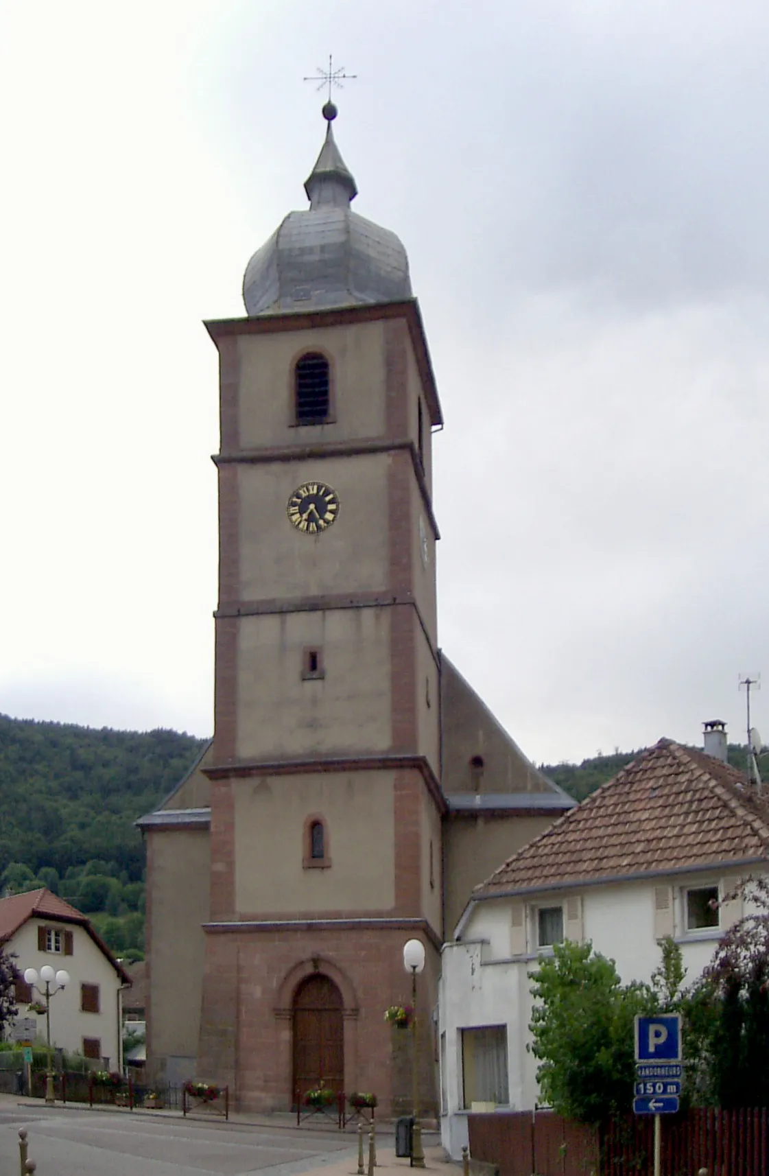 Photo showing: L'église Saint-Projet et Saint-Amarin à Saint-Amarin, côté ouest