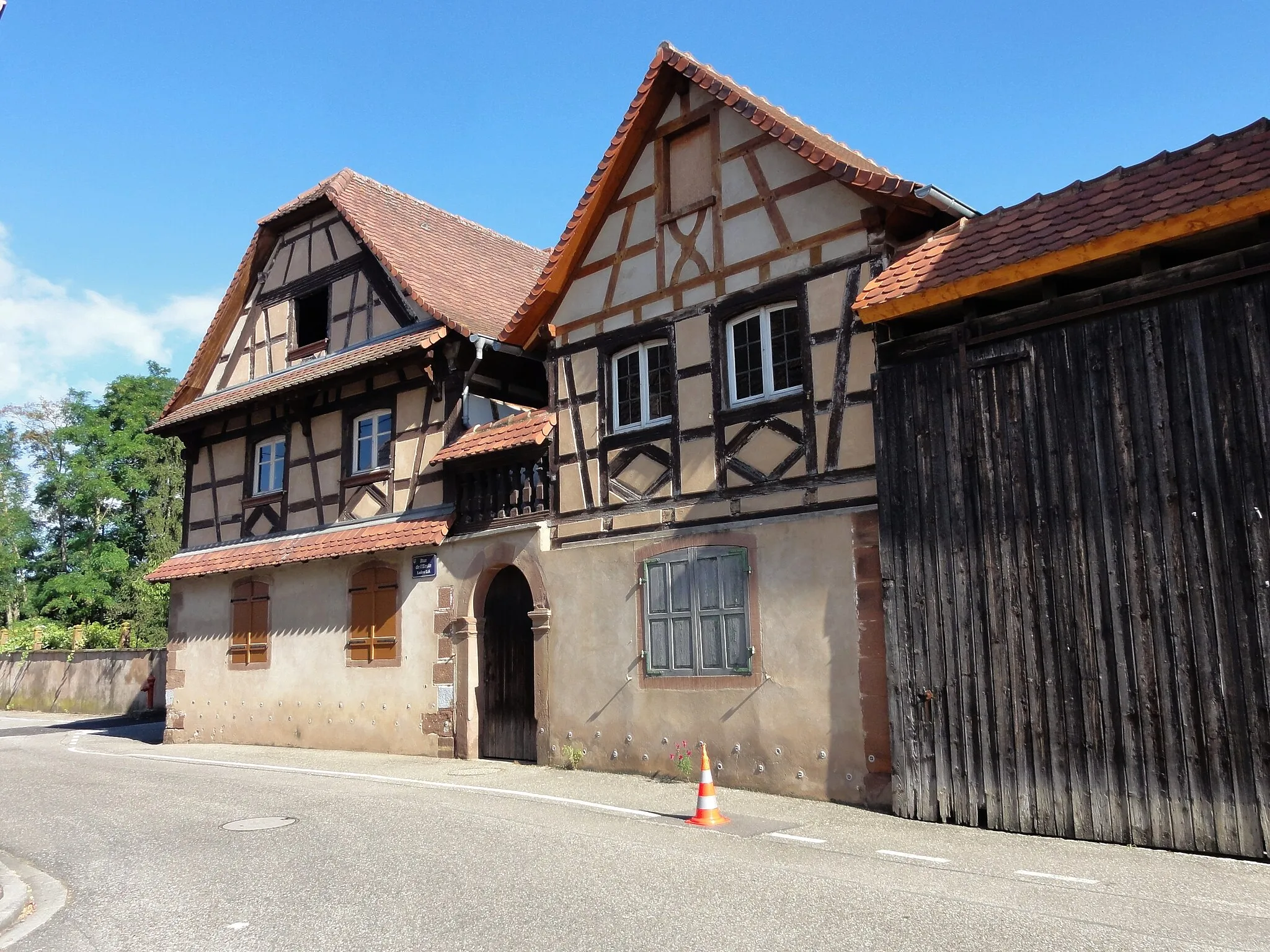 Photo showing: This building is indexed in the base Mérimée, a database of architectural heritage maintained by the French Ministry of Culture, under the reference IA67009069 .