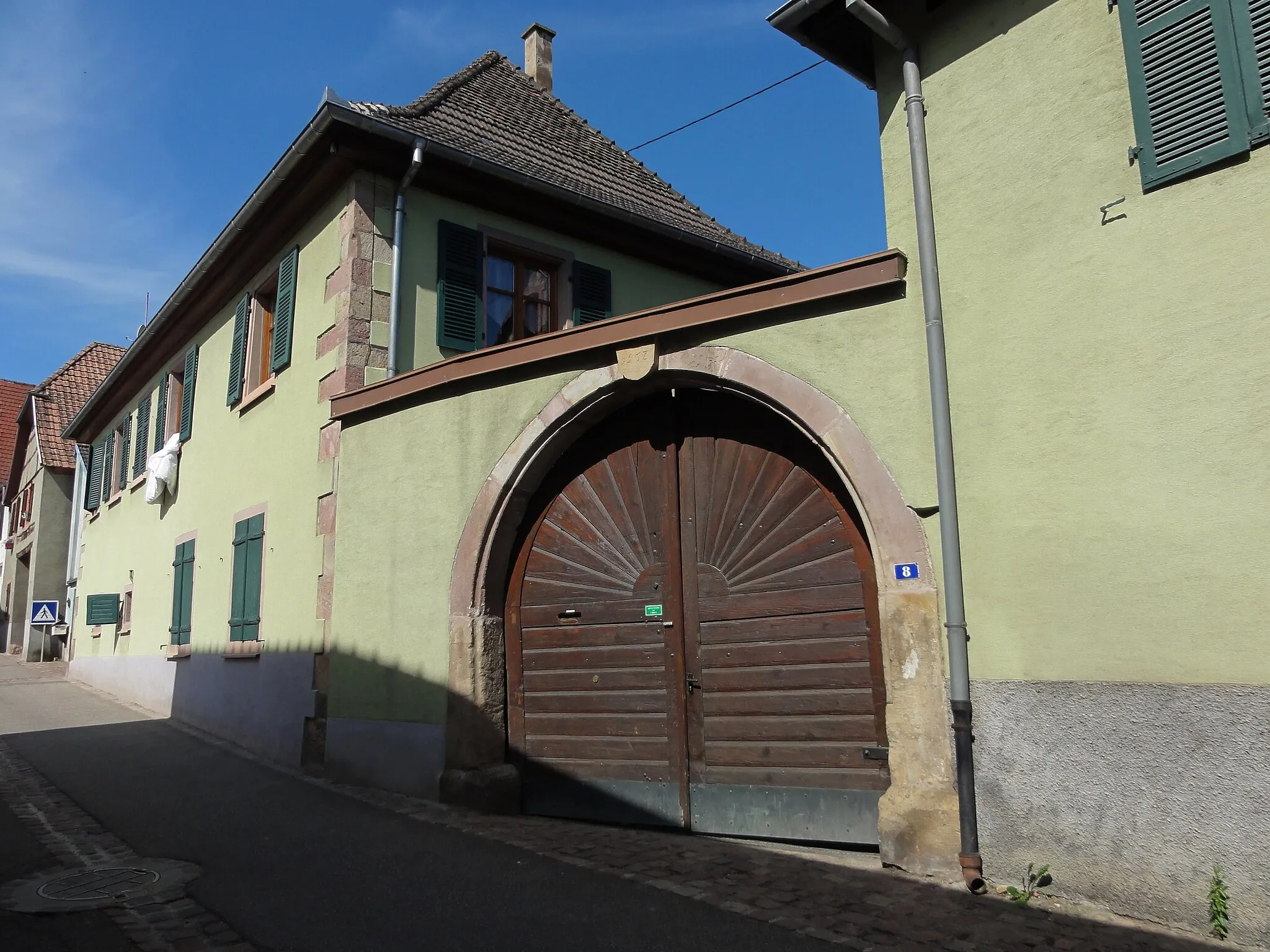 Photo showing: This building is indexed in the base Mérimée, a database of architectural heritage maintained by the French Ministry of Culture, under the reference IA68004379 .