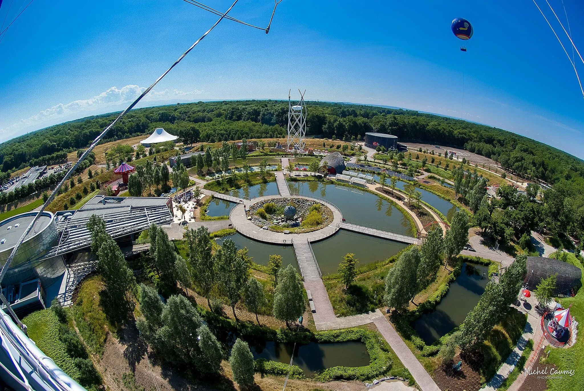 Photo showing: vue aérienne depuis le Ballon du Roi