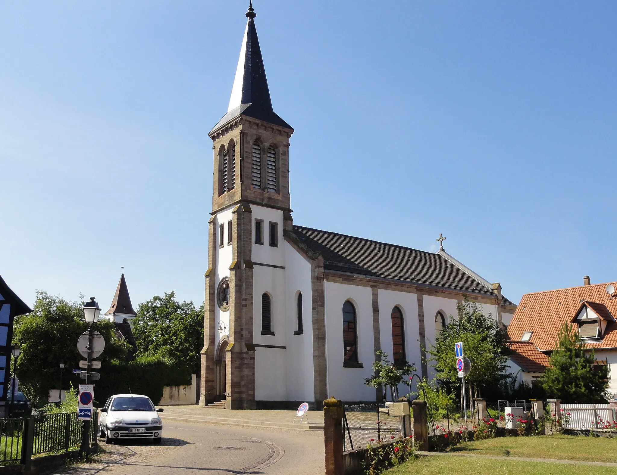 Photo showing: This building is indexed in the base Mérimée, a database of architectural heritage maintained by the French Ministry of Culture, under the reference IA00119516 .