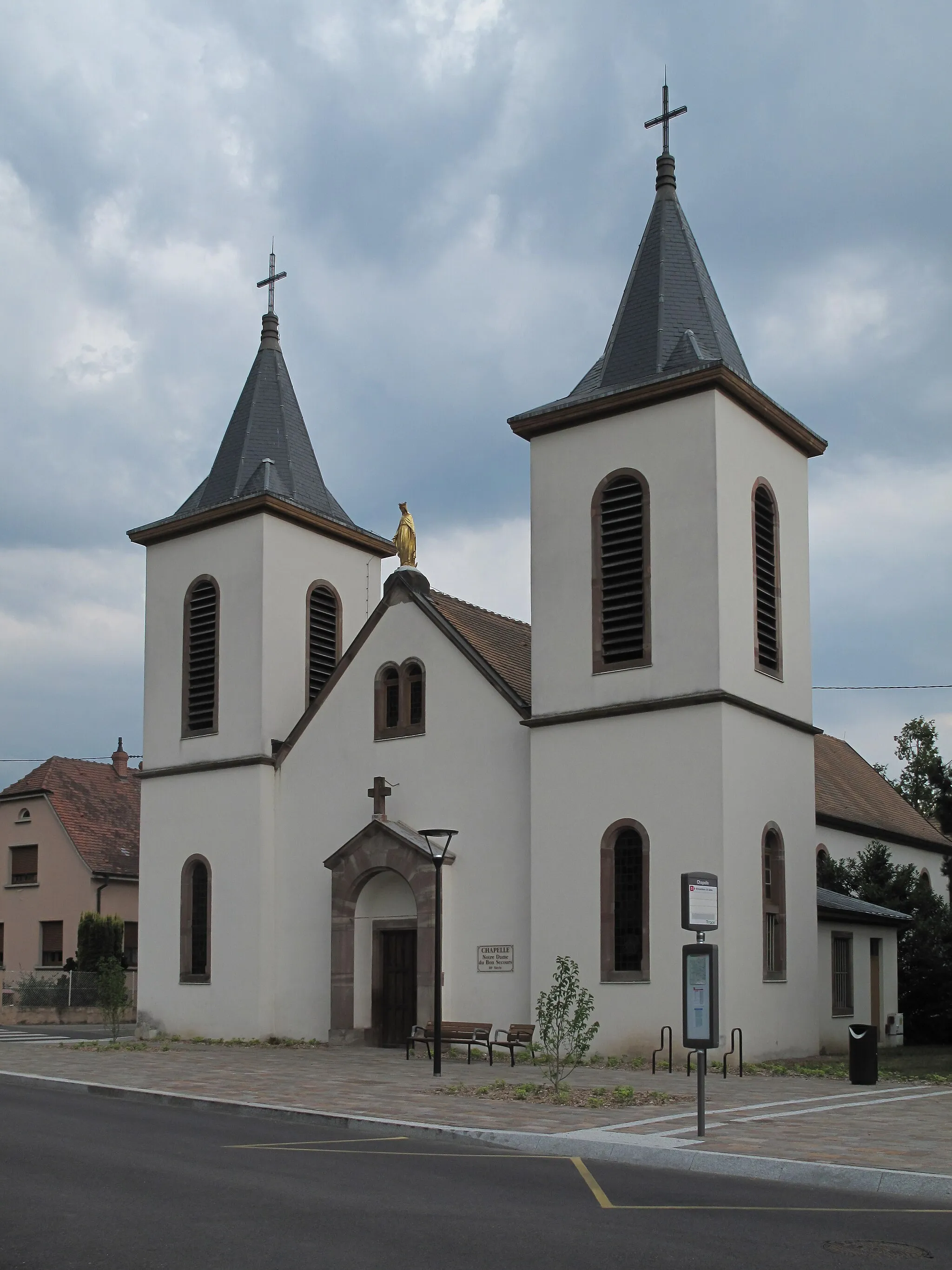 Photo showing: Wintzenheim, chapel: chapelle Nôtre Dame