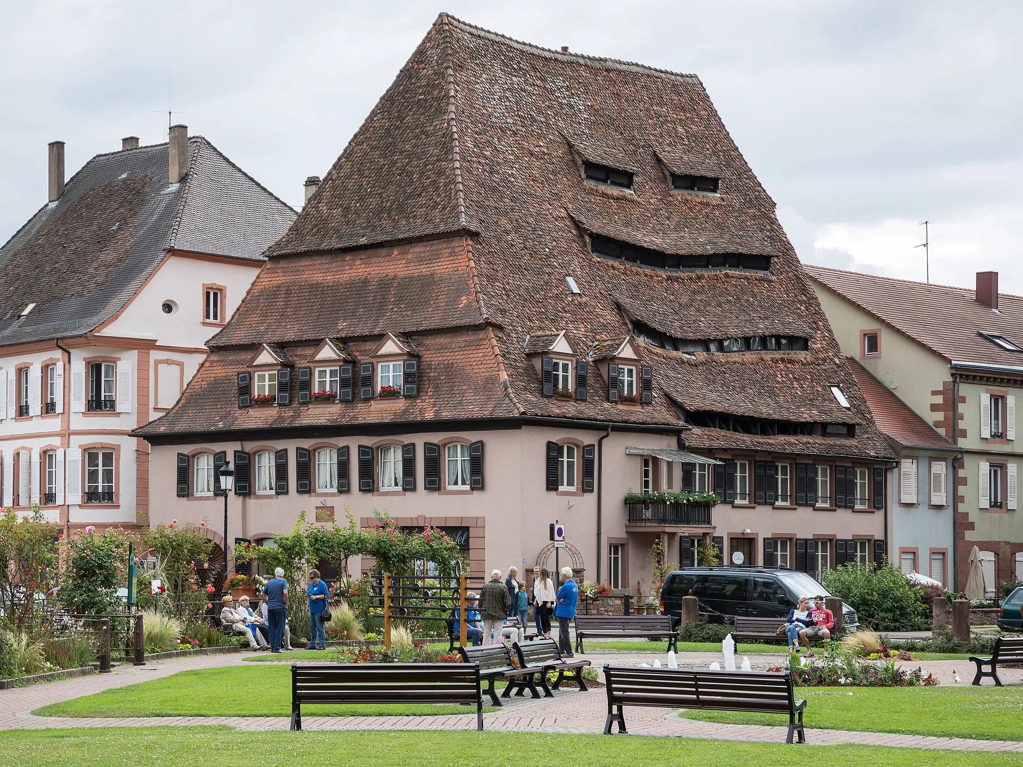 Photo showing: Historic salt store house in Wissembourg, Alsace