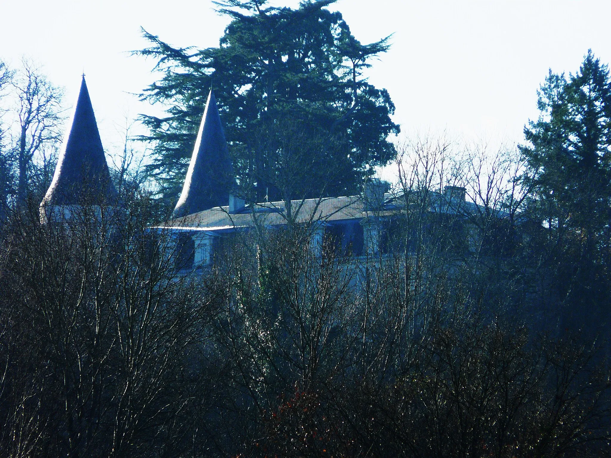 Photo showing: Le château de Goudeau, Bassillac, Dordogne, France