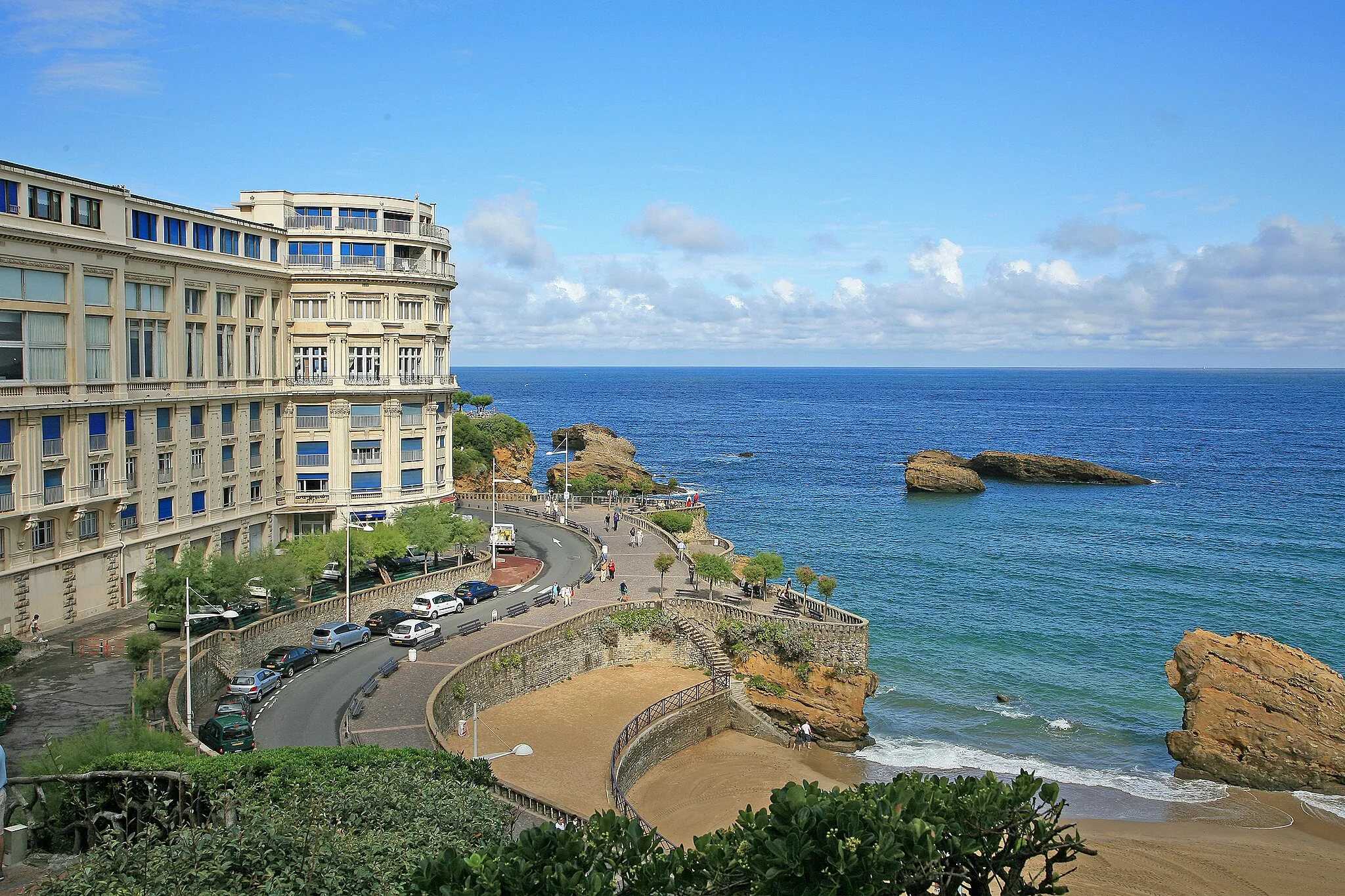 Photo showing: Biarritz, a seaside resort on the Basque coast in the Pyrénées-Atlantiques department.