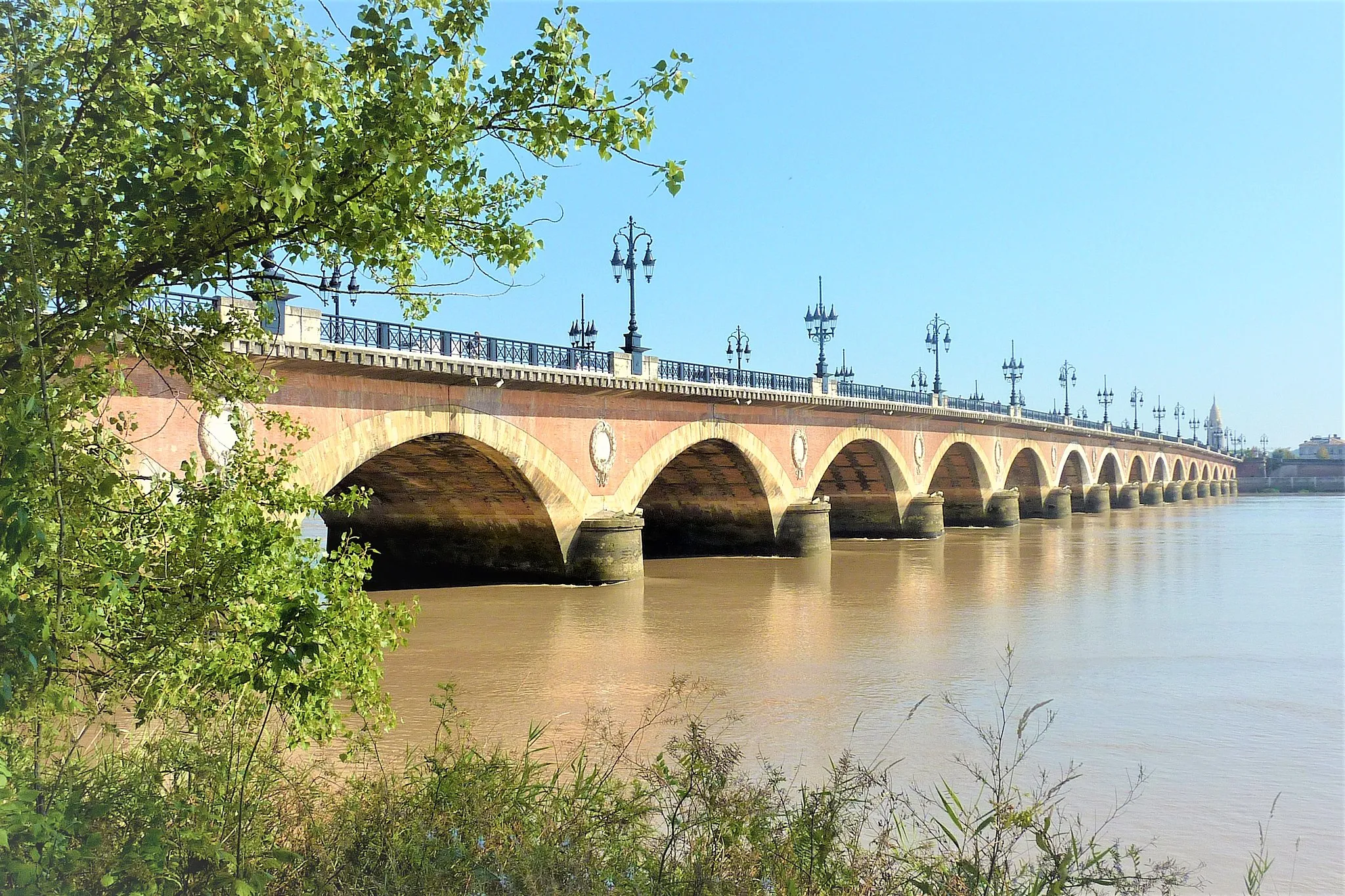 Photo showing: Pont de Pierre à Bordeaux (Gironde, France)