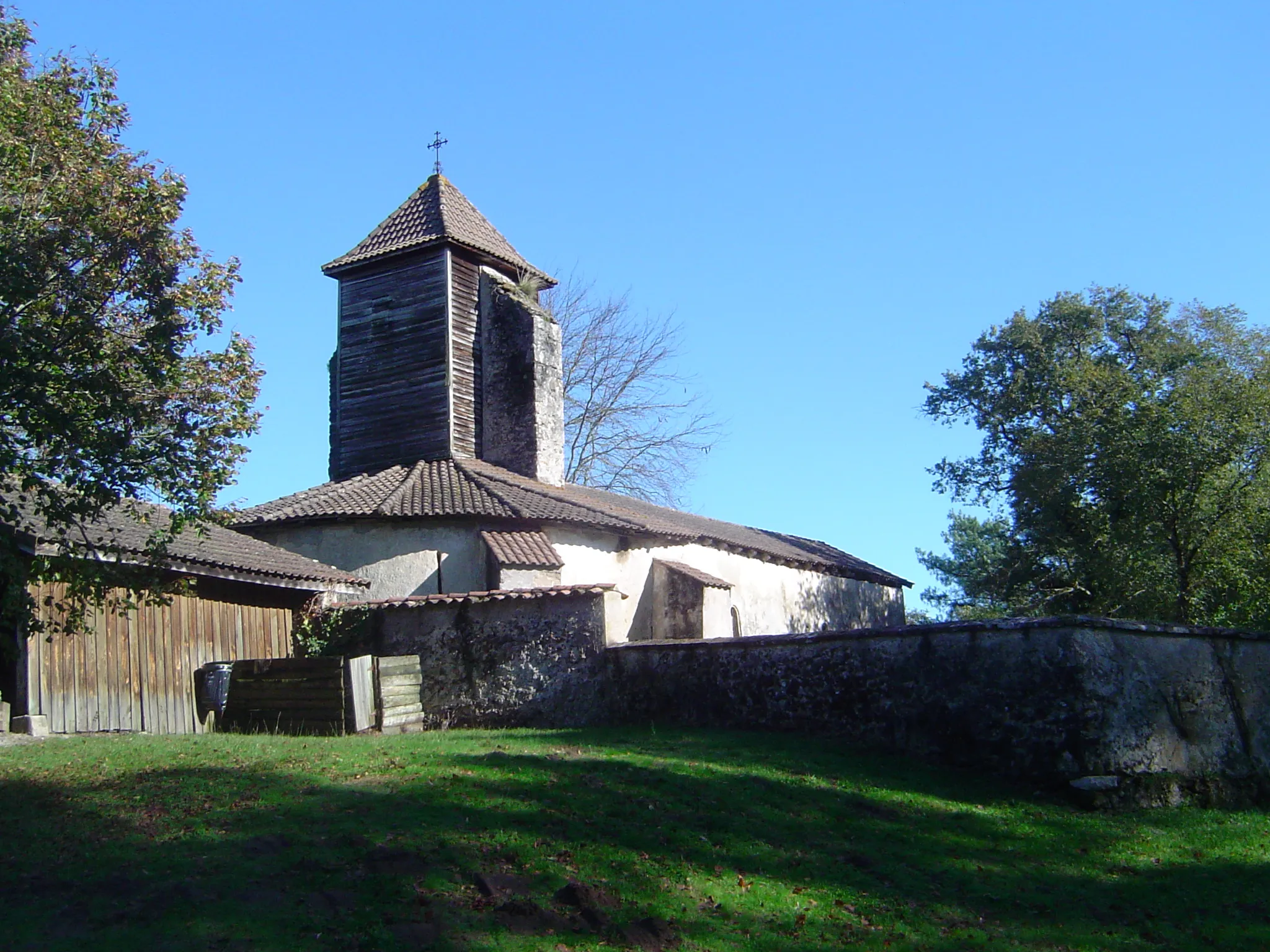 Photo showing: glèisa de St Miquèu de Giure; St Miquèu-Escalús; Gasconha